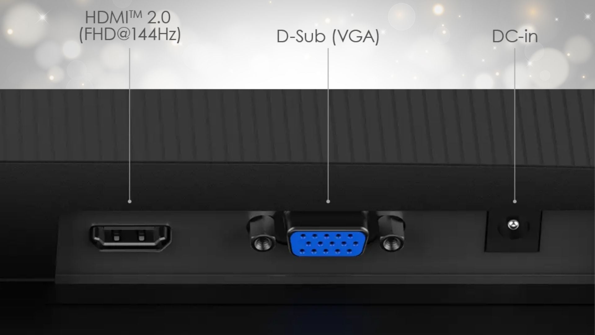 Màn hình MSI PRO MP273L E14 - Kết nối linh hoạt