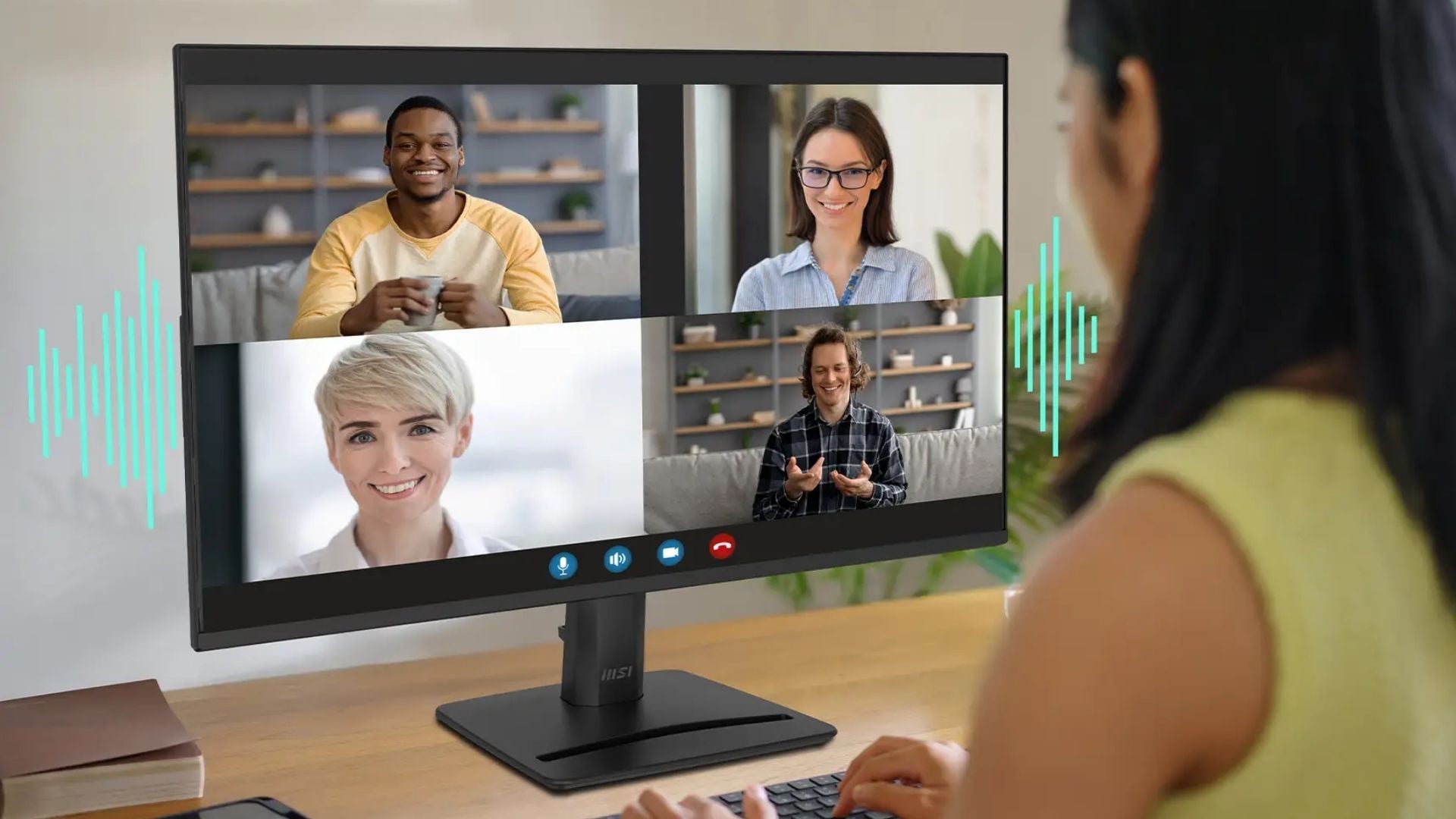 Màn hình MSI PRO MP275 E14L – Loa tích hợp 2W x2