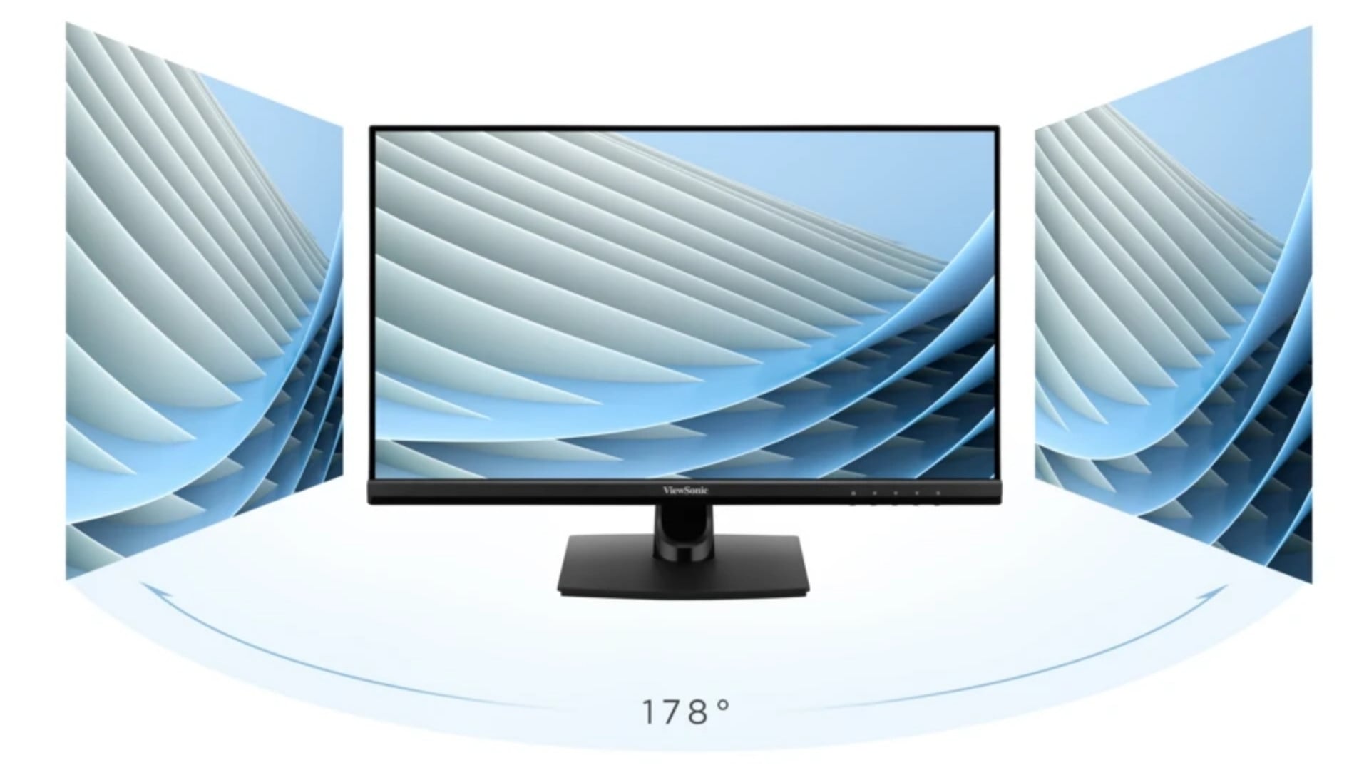 Màn hình văn phòng ViewSonic VA2714-H - Không gian hiển thị rộng rãi