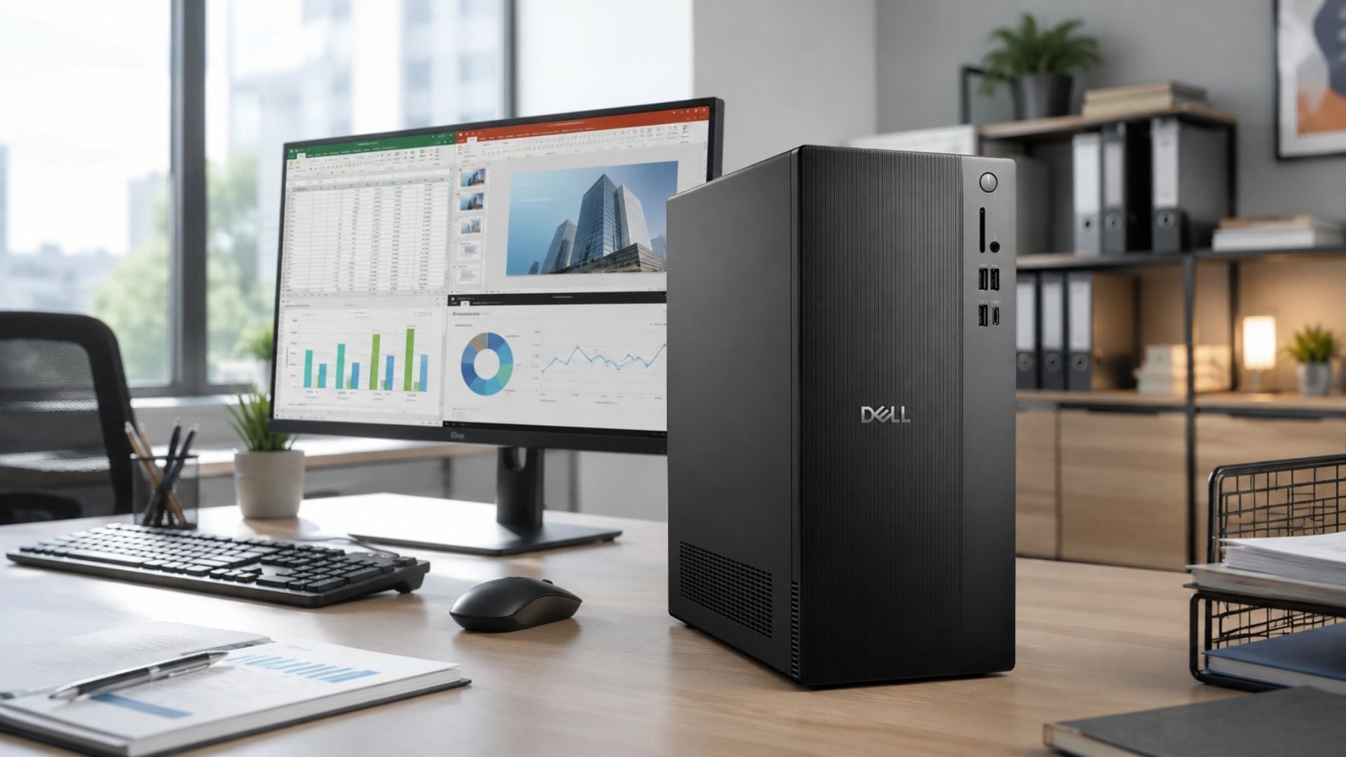 Dell Tower ECT1250 trang bị Intel Core i3-14100 với&nbsp;4 nhân, 8 luồng