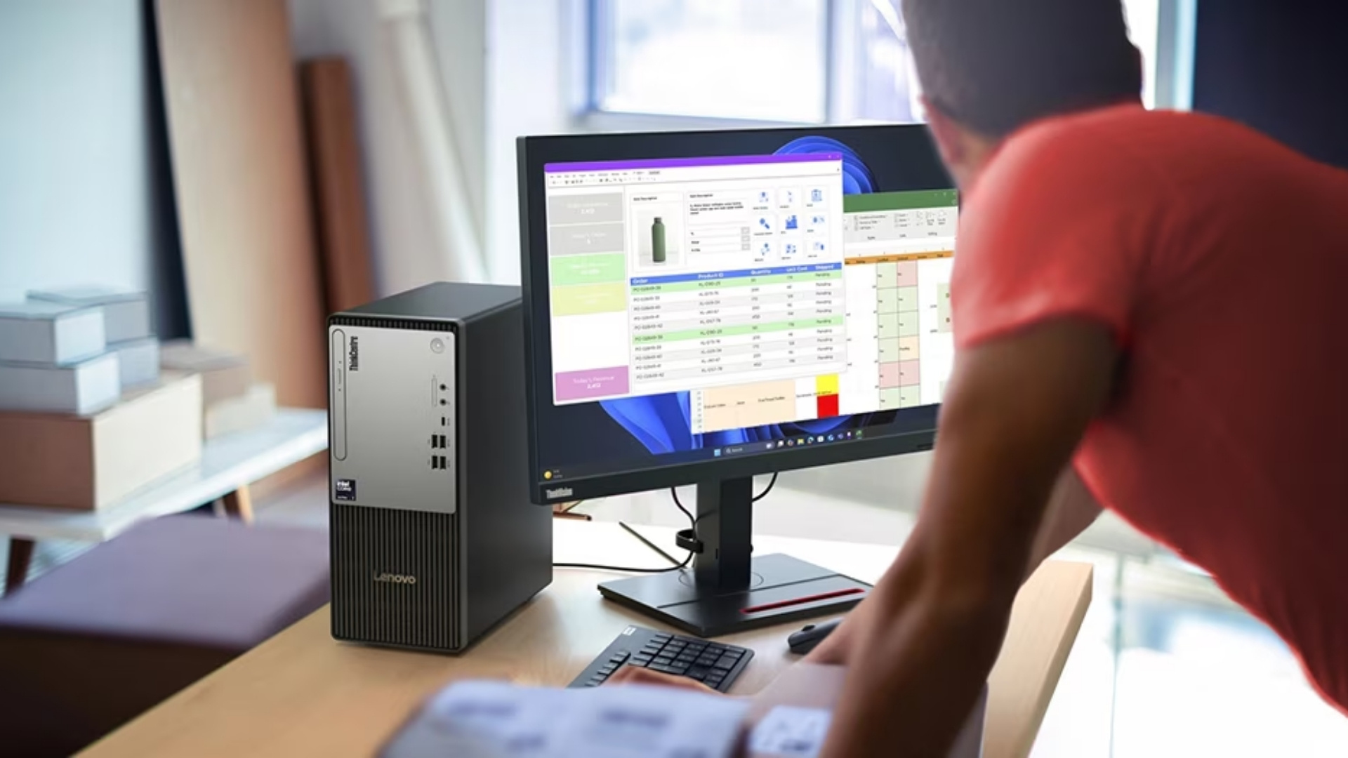Lenovo ThinkCentre Neo 50t Gen 6 13BB0006VA - Thiết kế nhỏ gọn
