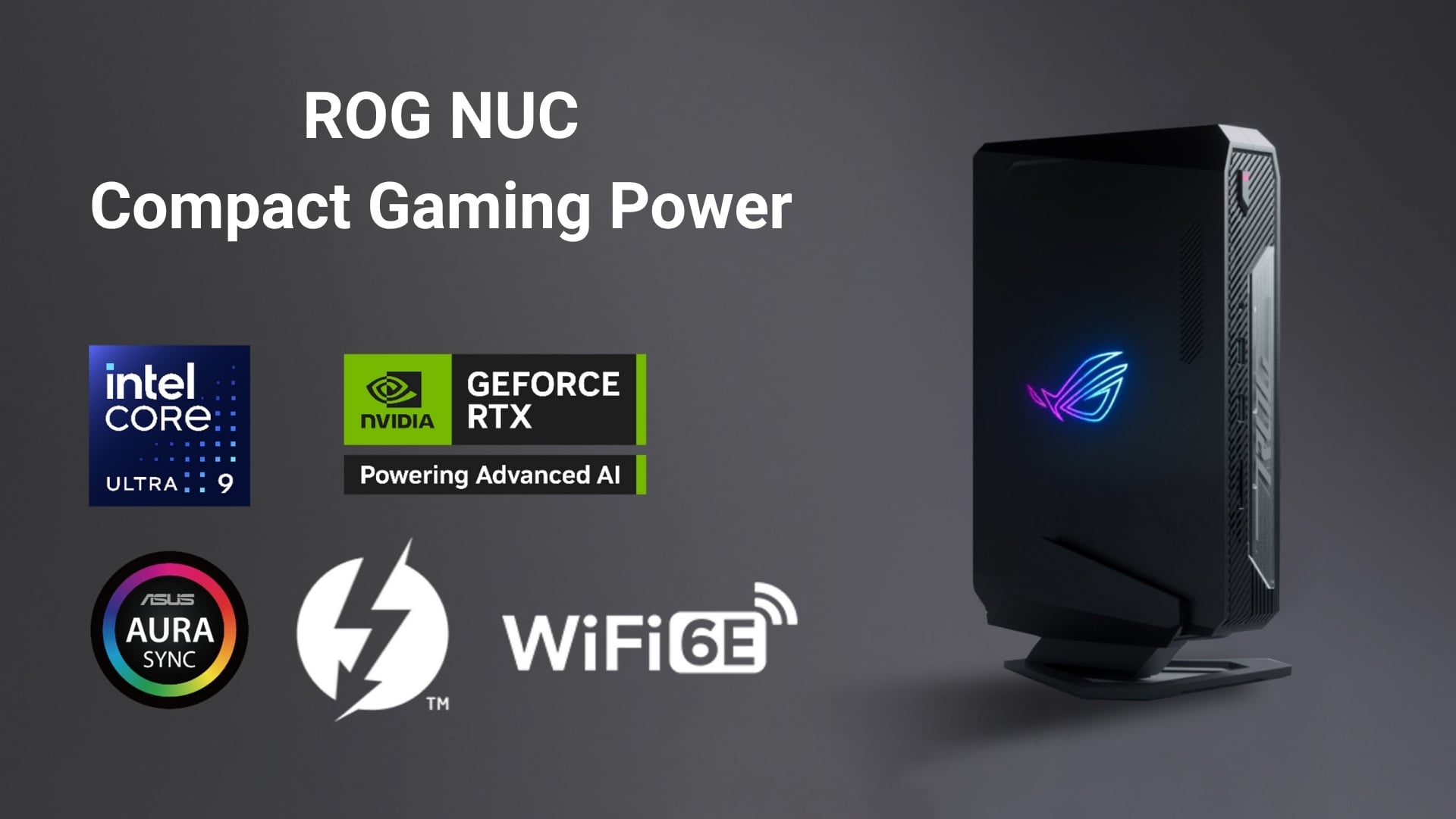 Mini PC ASUS NUC ROG NUC14SRK - Trải nghiệm chơi game và làm việc vượt trội nhờ được trang bị linh kiện cao cấp