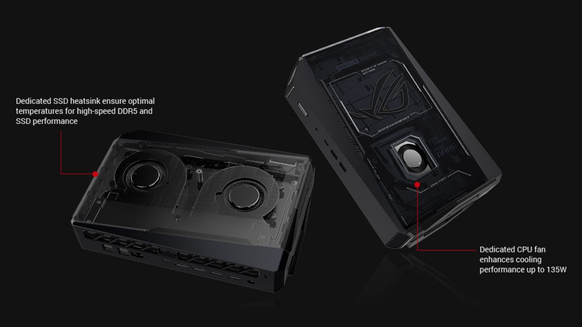 Mini PC ASUS NUC ROG NUC15JNK – Tản nhiệt & Nhiệt độ – Vận hành mát mẻ, êm ái