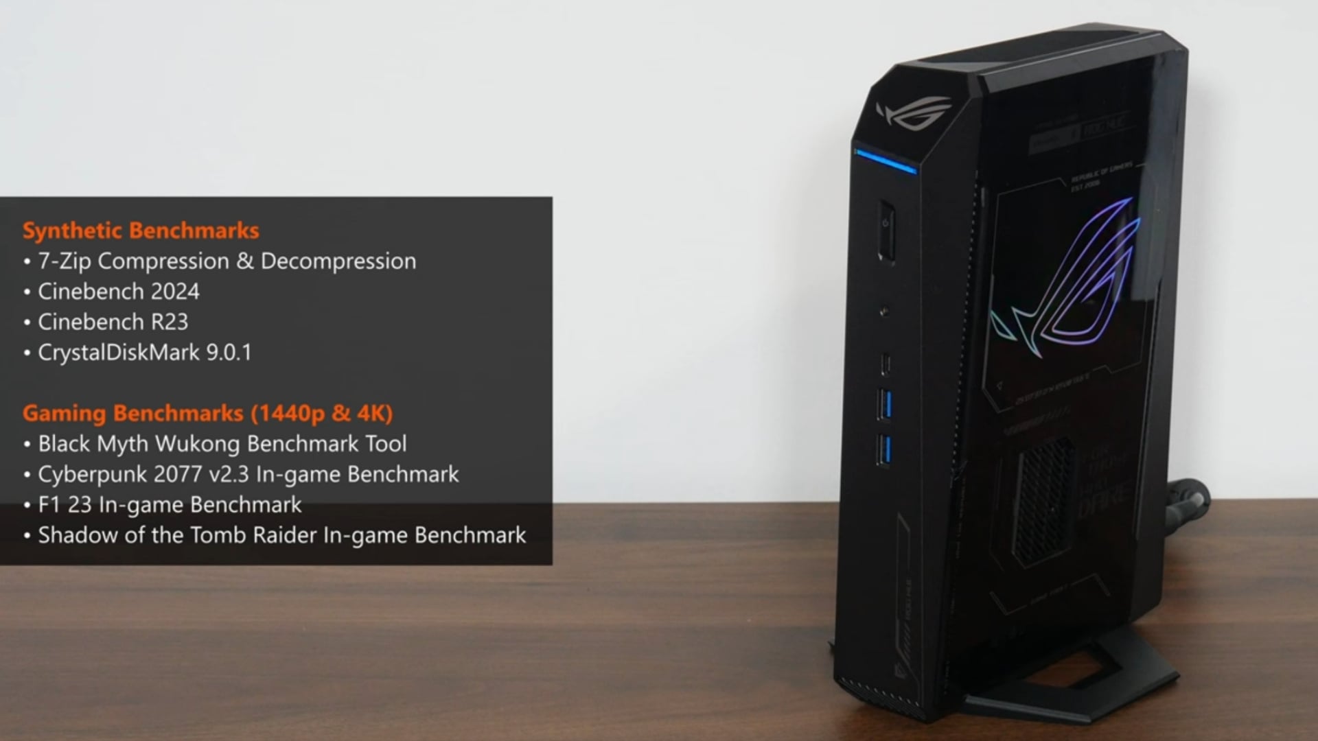 Mini PC ASUS NUC ROG NUC15JNK - Từ gaming đến công việc sáng tạo