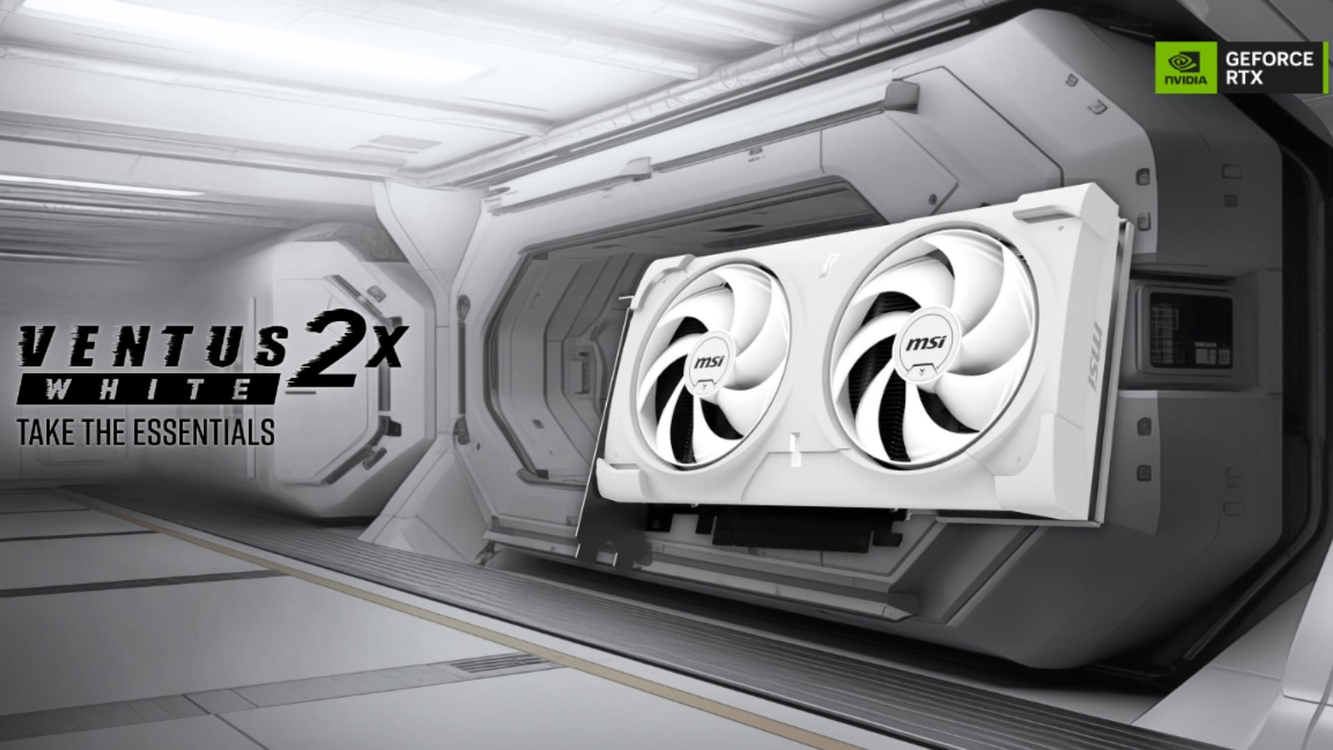 Card màn hình MSI GeForce RTX 5060 Ti Ventus 2X OC White Plus – 16GB GDDR7 hiệu năng mạnh cho gaming và sáng tạo