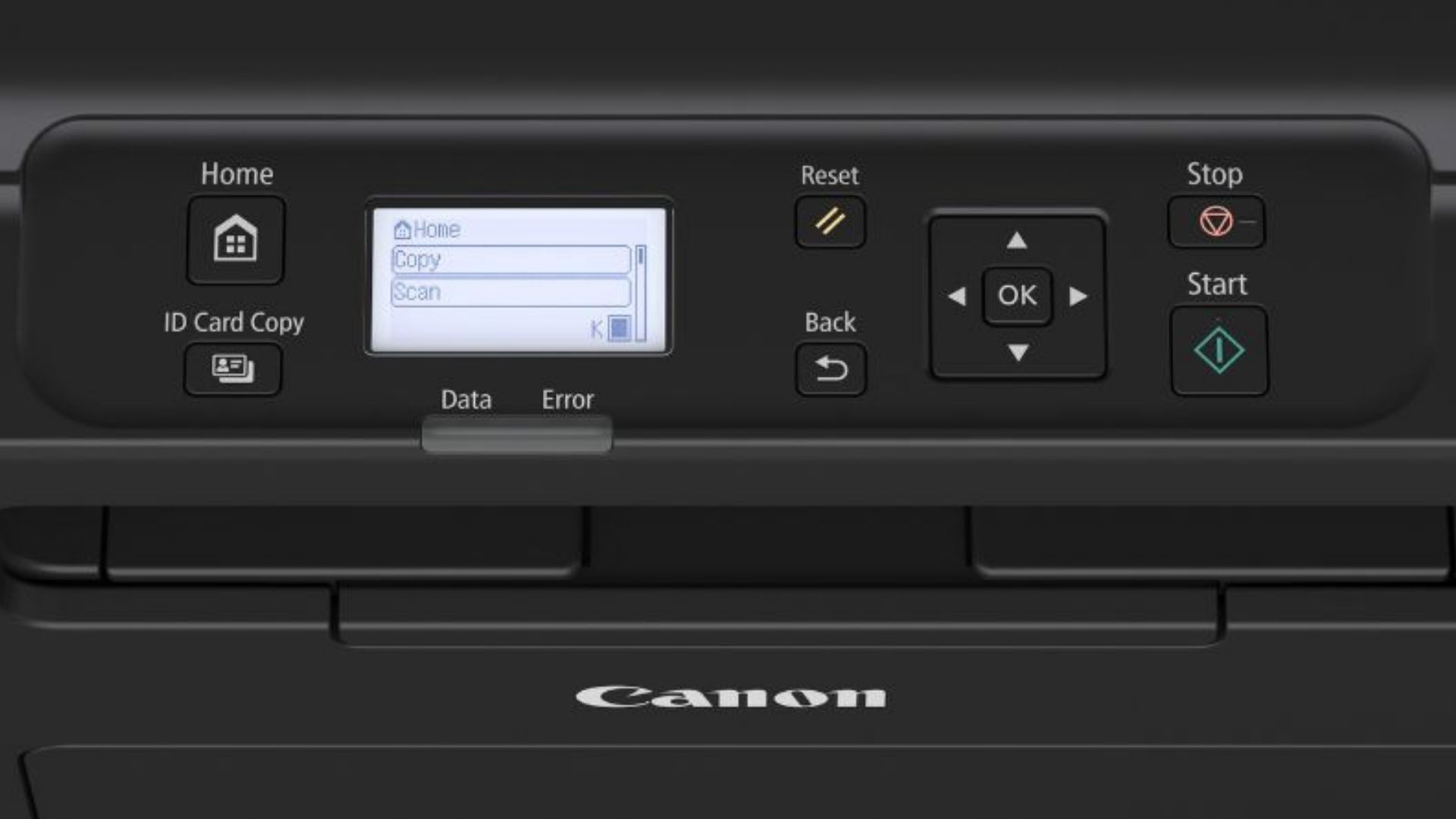 Máy in laser đen trắng đa năng Canon MF271DN – màn hình điều khiển LCD 5 dòng
