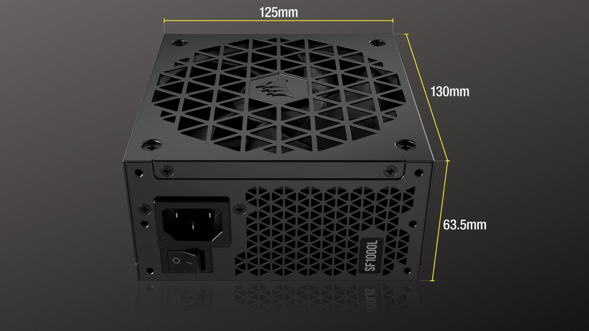 Nguồn Corsair SF1000L 1000W SFX-L - Thiết kế SFX-L nhỏ gọn
