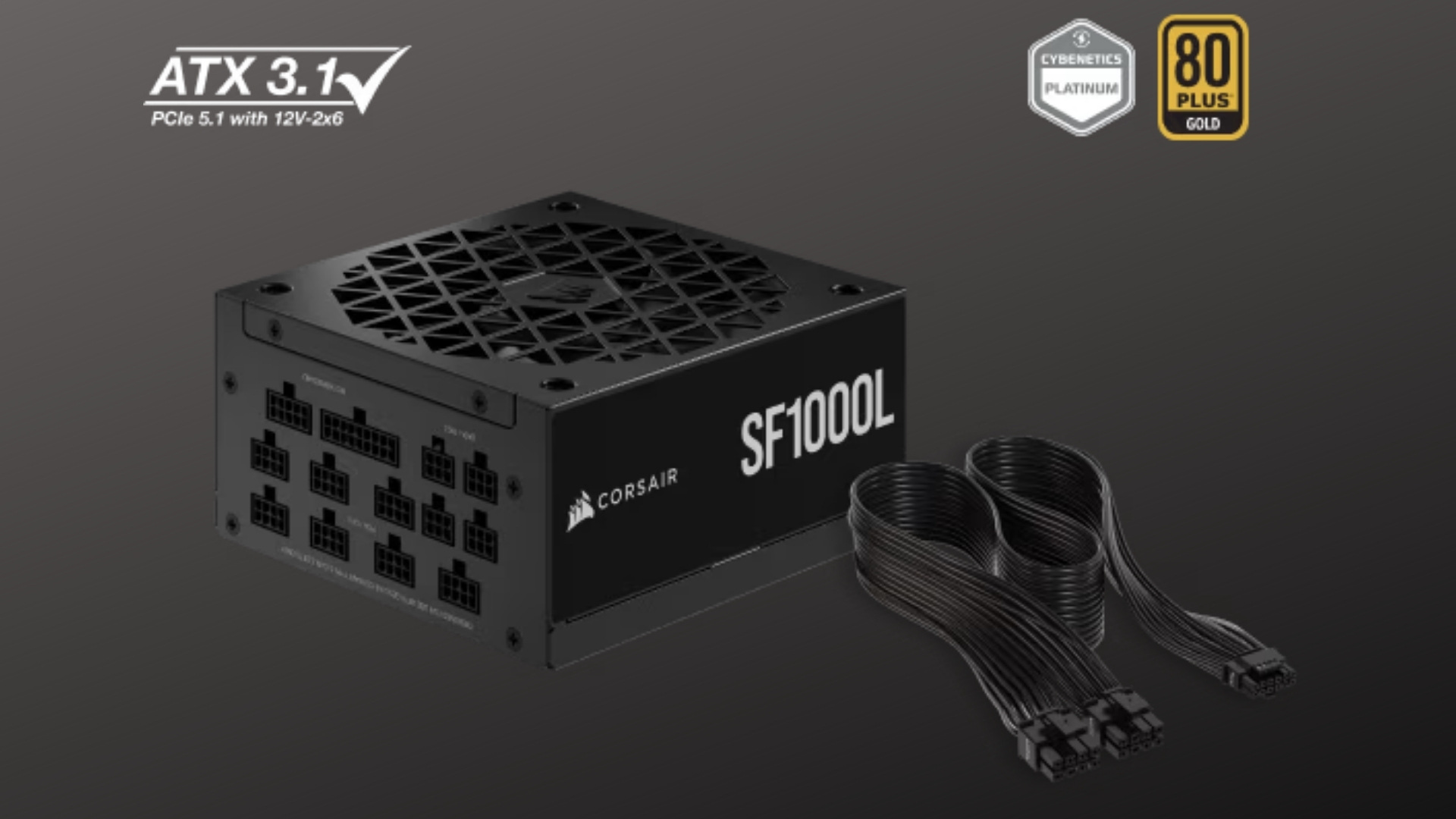 Nguồn Corsair SF1000L 1000W SFX-L - Chuẩn ATX 3.1