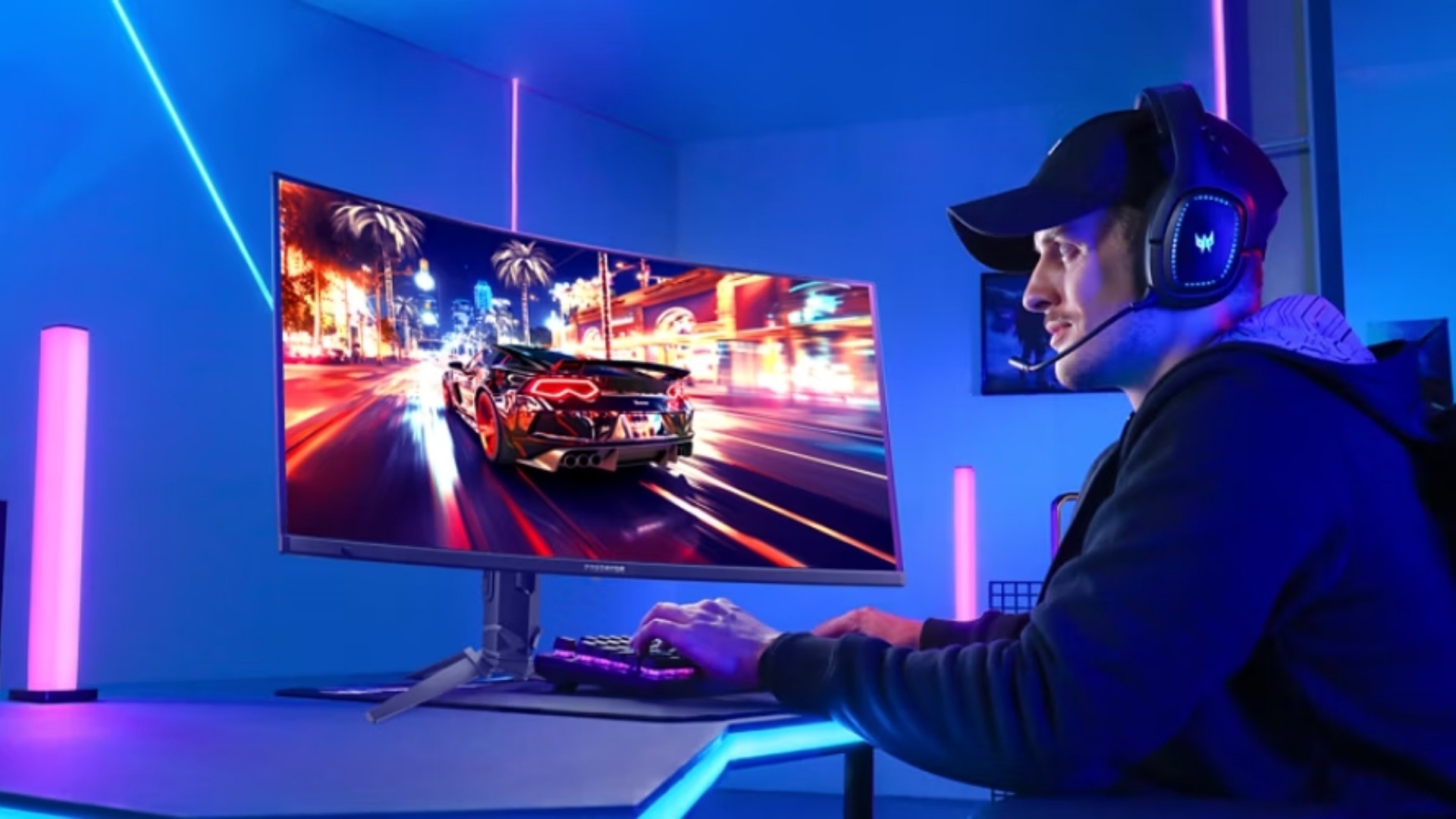 Acer Predator X34 F1: Tương lai của Gaming chuyên nghiệp với QD-OLED 360Hz