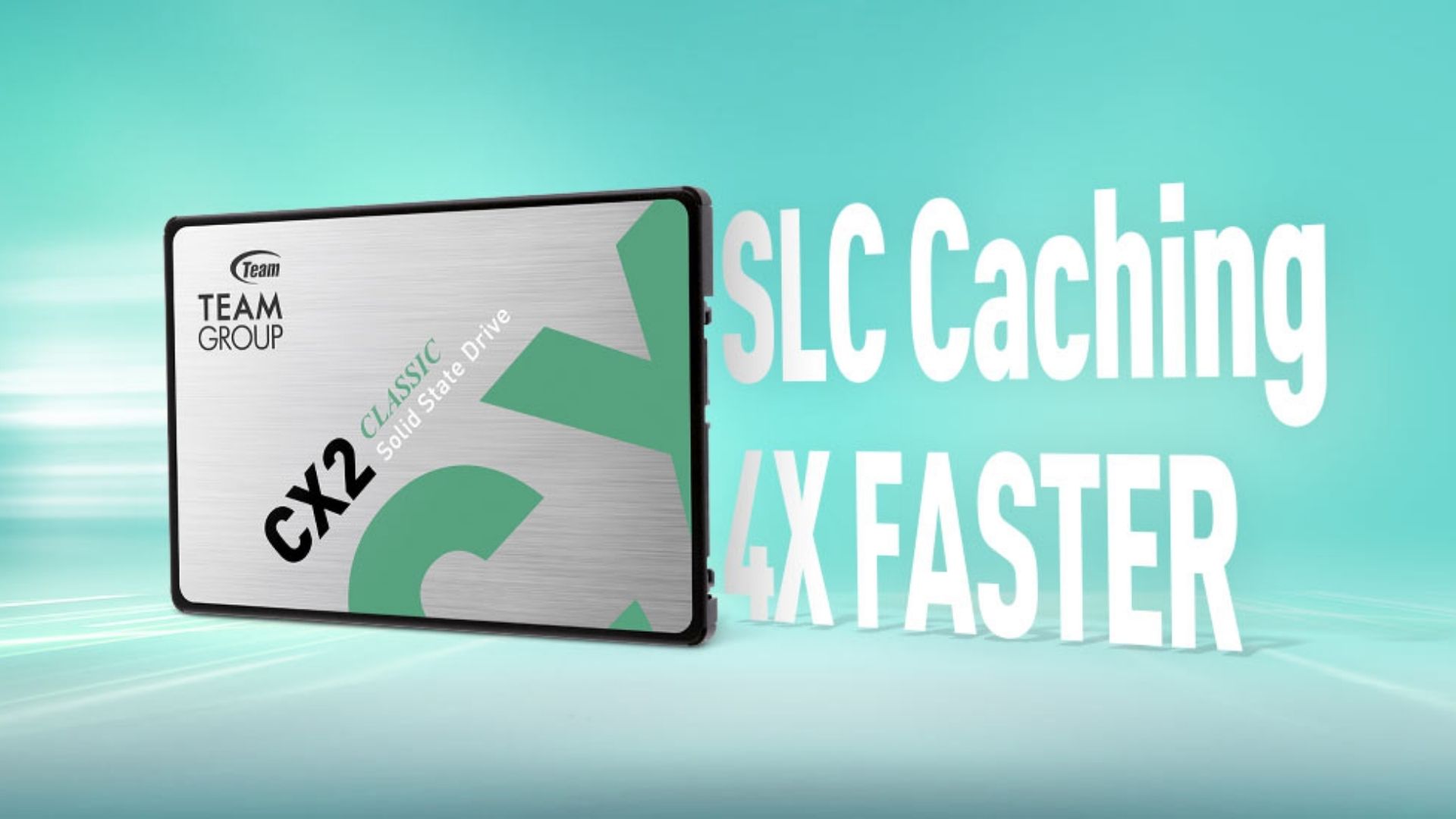 Ổ Cứng SSD Teamgroup CX2 256GB - Tốc độ đọc/ghi vượt trội