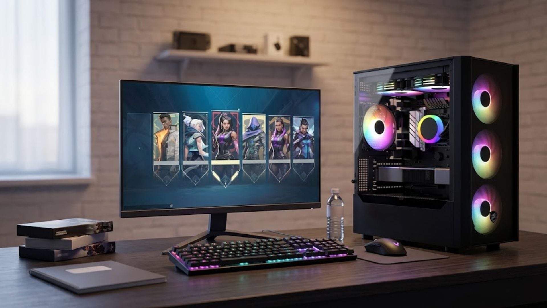 PC Gaming RTX 3050 / RTX 3060 / RX7600 - Phân khúc phổ thông giá rẻ, chiến mượt eSports