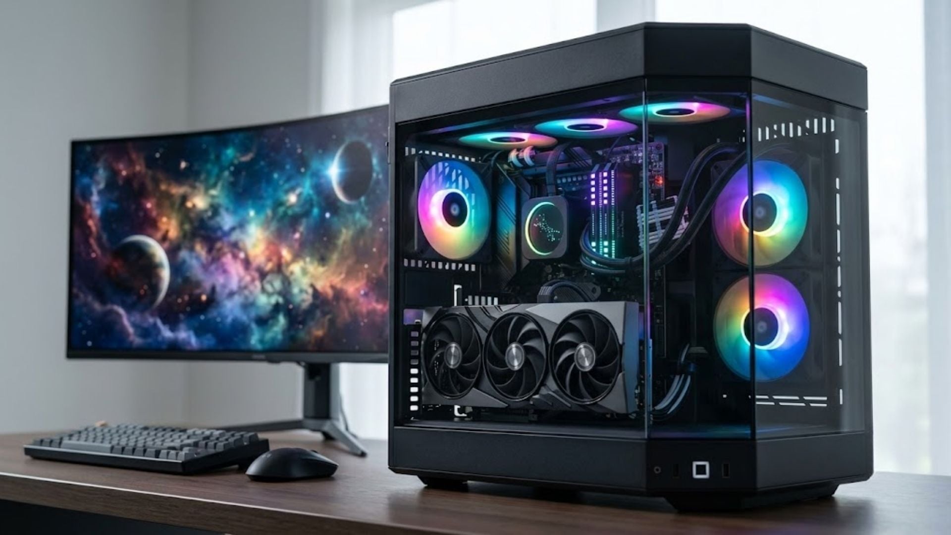 Dàn PC Gaming cao cấp và Siêu flagship (45 - 74 triệu đến 112 triệu): Sức mạnh không giới hạn cho Game 4K, Streamer và AI