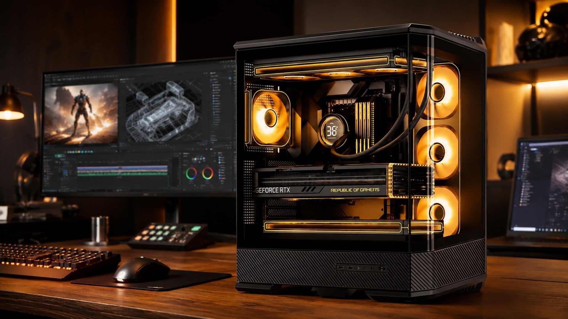 PC Gaming STAR Reaper A - Cấu hình cao cấp cho đồ họa chuyên nghiệp, công việc kỹ thuật và gaming 2K