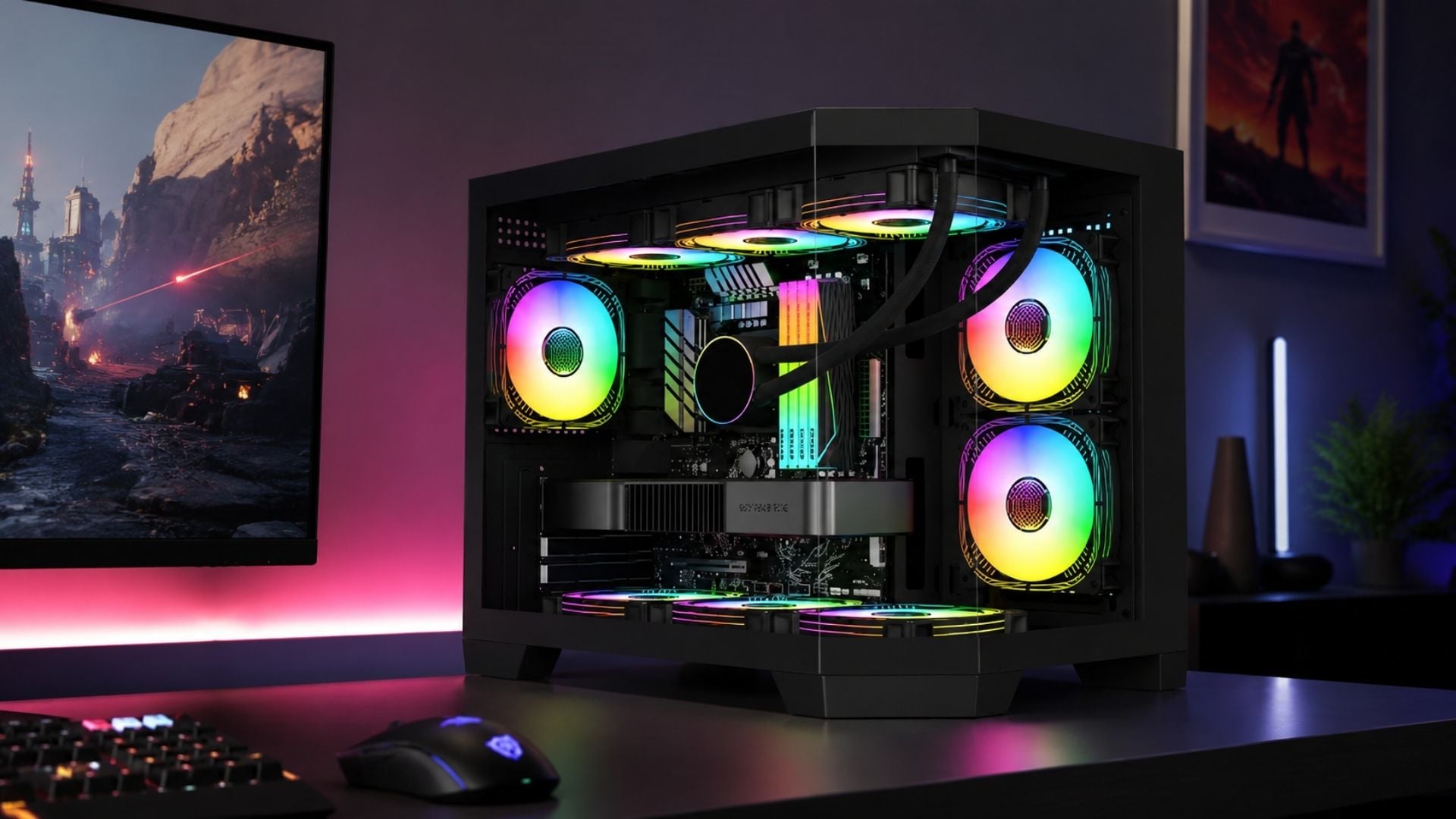 PC Gaming STAR Pegasus B Plus - Ryzen 5 7600 và Radeon RX 7600 cho trải nghiệm gaming Full HD ổn định