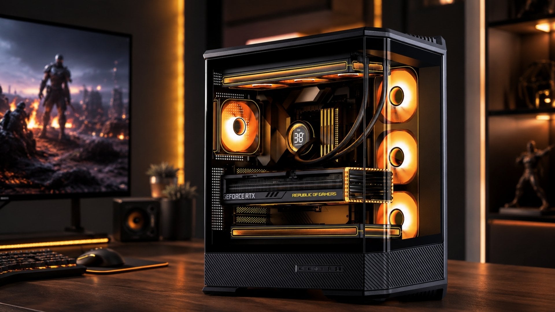 PC Gaming Skyclaw SR - Cấu hình Ryzen 7 7800X3D và RTX 5070 chinh phục mọi tựa game AAA