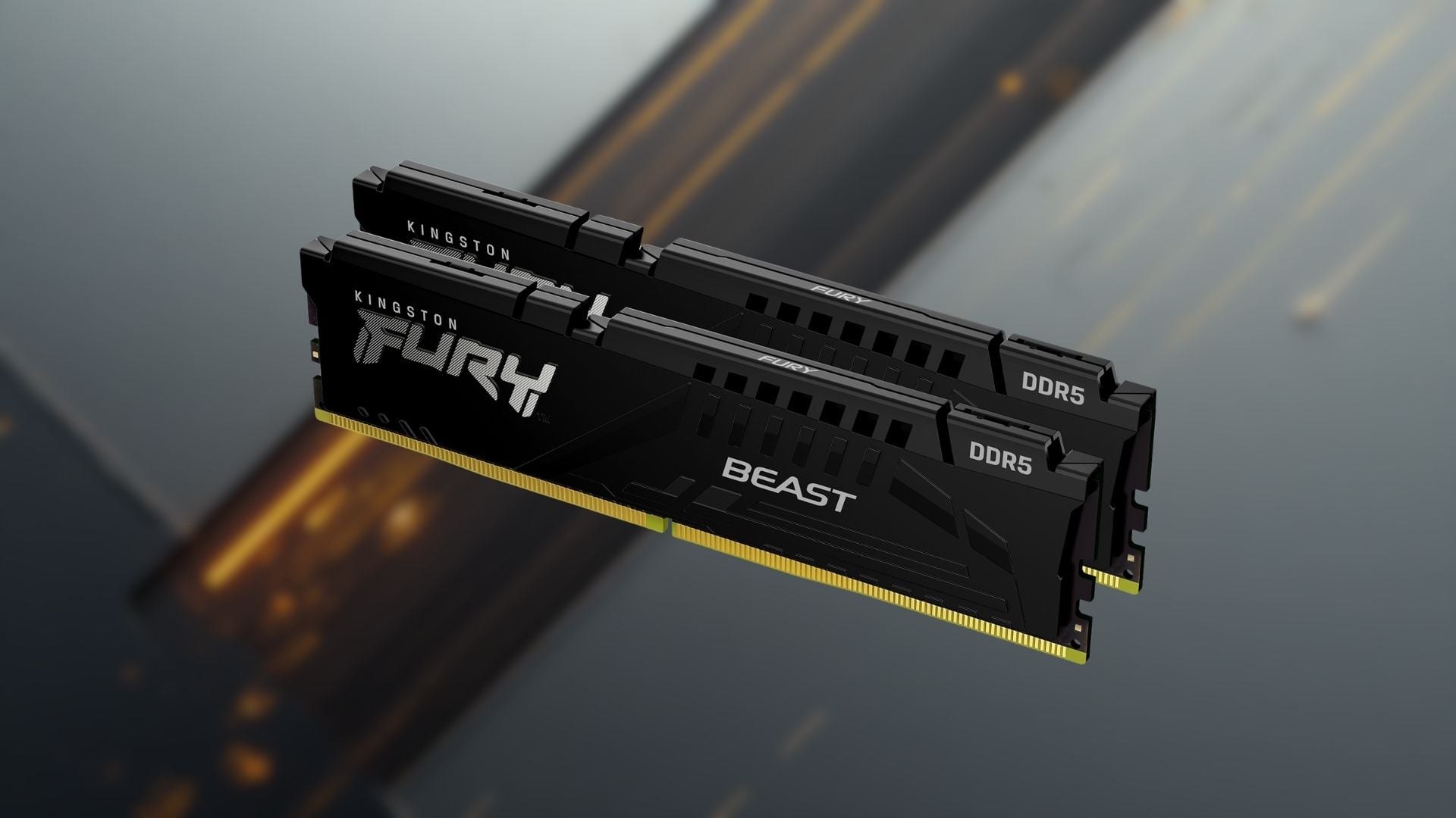 RAM DDR5 64G Kingston Fury Beast 5600MHz Black - Dung lượng 64GB mạnh mẽ