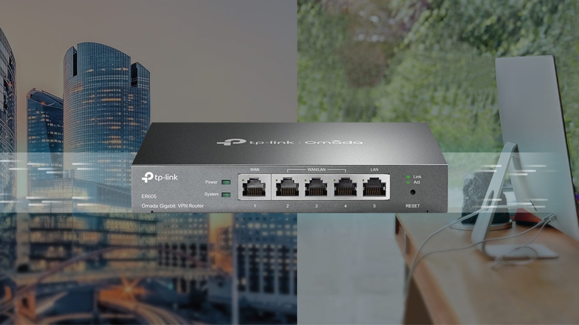 Router Cân Bằng Tải VPN Gigabit Omada TP-Link ER605 - Giải pháp mạng doanh nghiệp ổn định