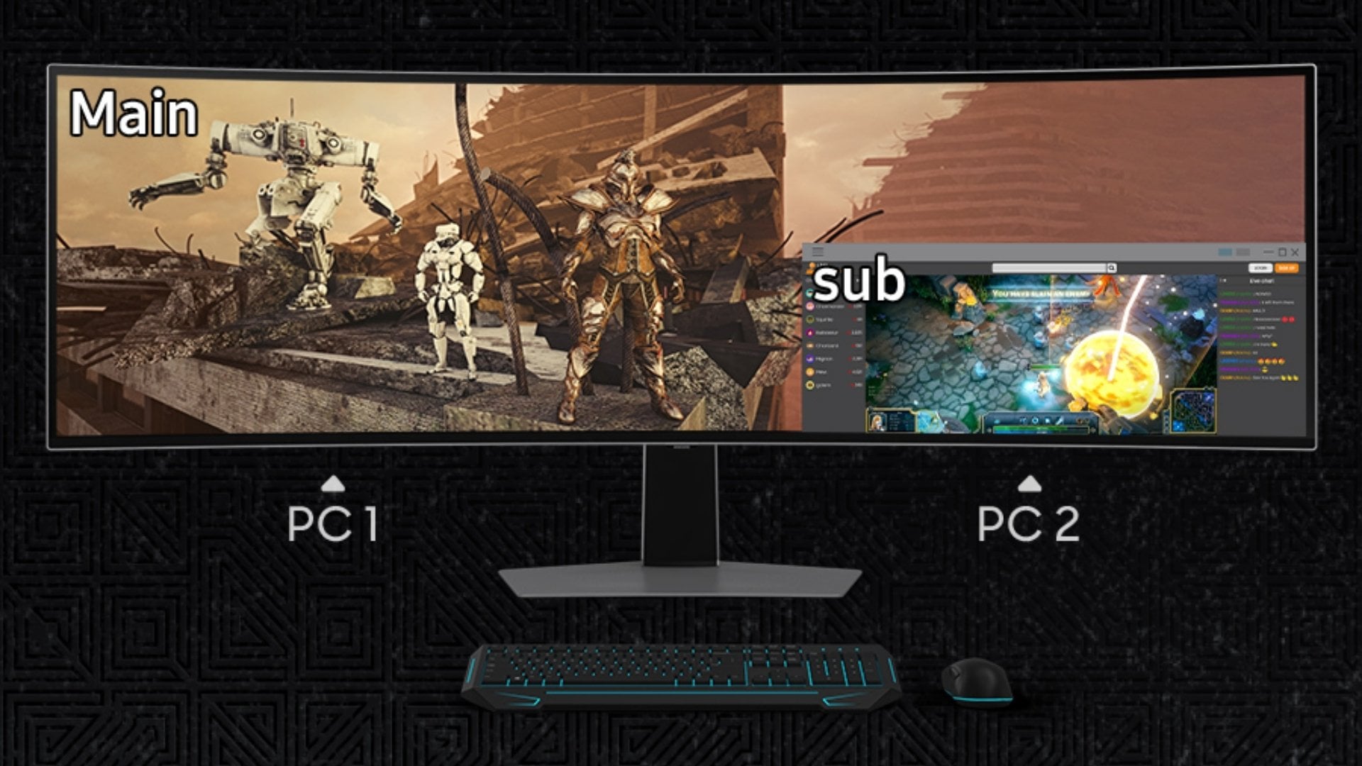 Màn hình Samsung Odyssey OLED G9 G93SD LS49DG930SEXXV - Đa nhiệm đỉnh cao