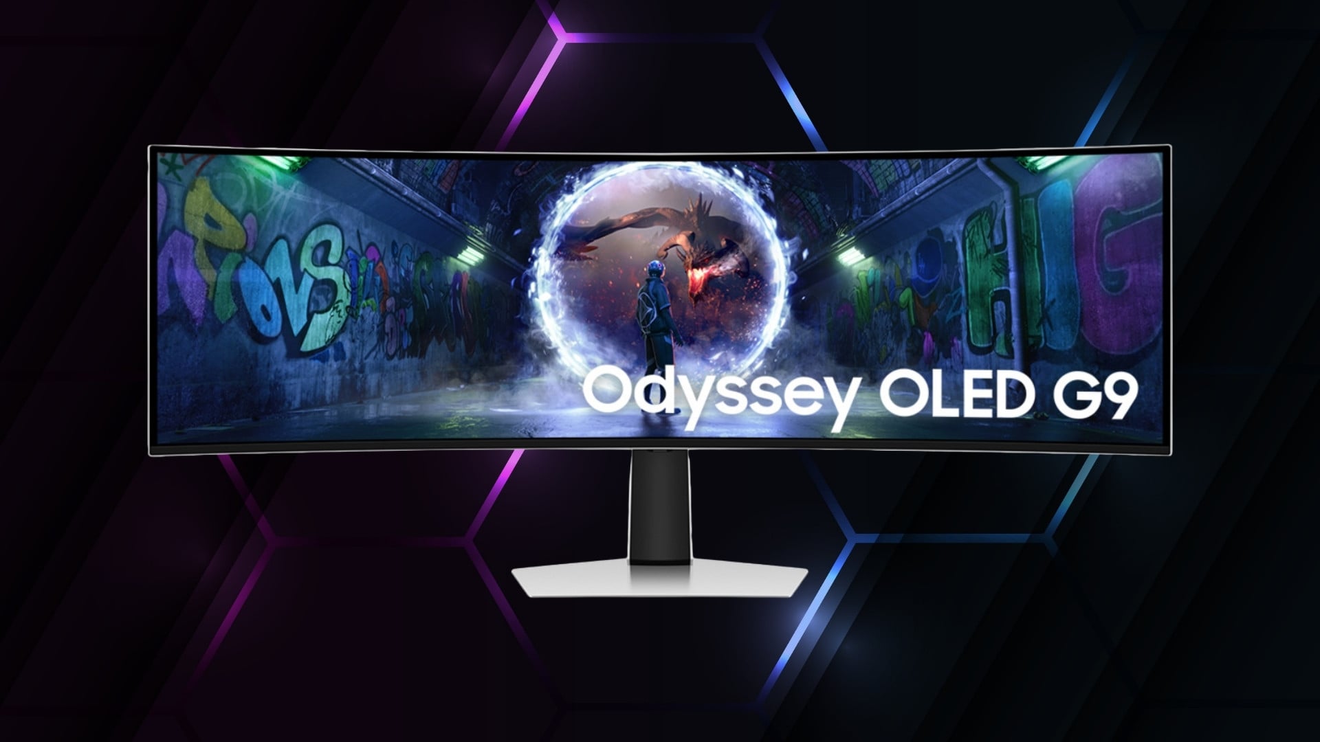 Màn hình Samsung Odyssey OLED G9 G93SD LS49DG930SEXXV - Thiết kế siêu rộng 49 inch cong 32:9