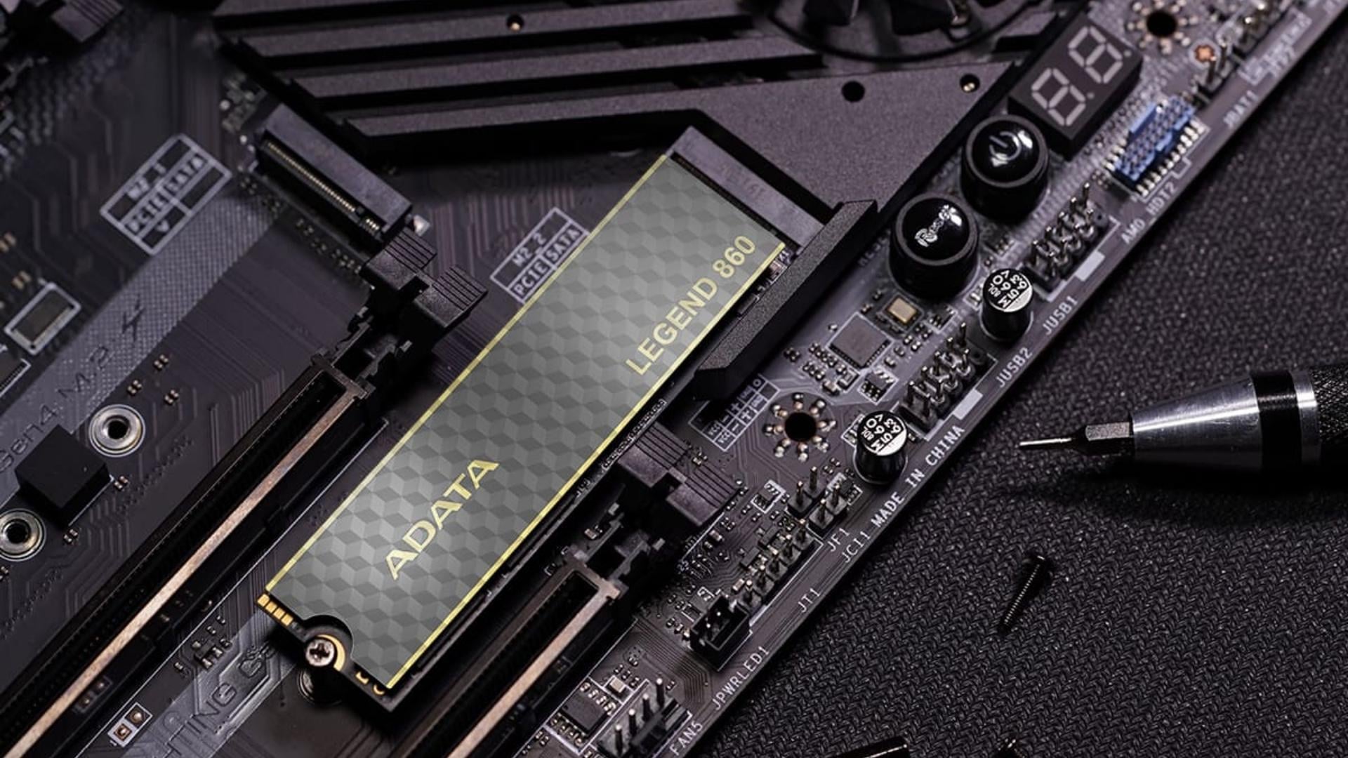 Ổ cứng SSD ADATA LEGEND 860 500GB PCIe Gen4 x4 - Form factor M.2 2280