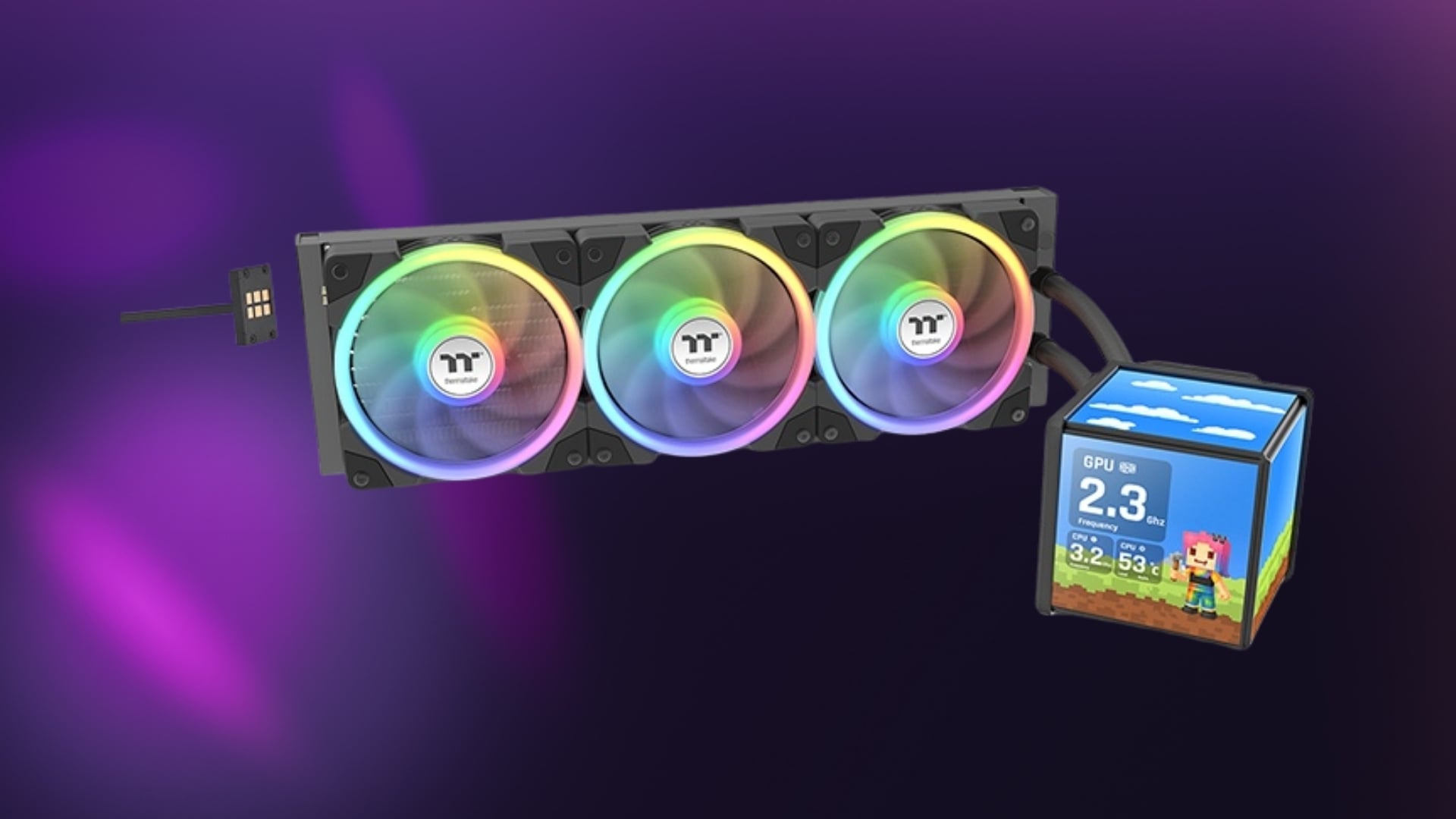 Tản Nhiệt Nước Thermaltake MINECUBE 360 Ultra ARGB Sync - Mạnh mẽ, ổn định và khác biệt về thiết kế