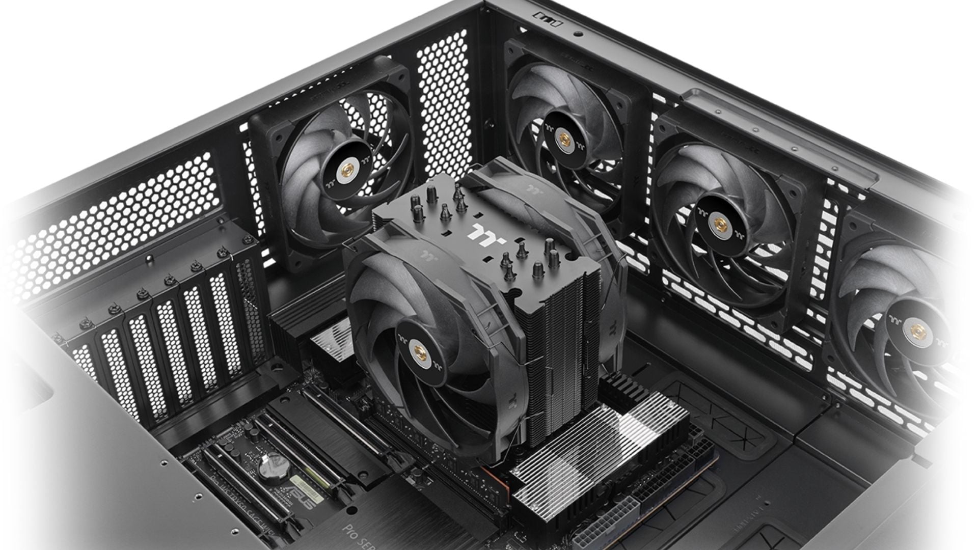 Tản nhiệt khí Thermaltake WAir CL-P140-CA14BL-A - Giải pháp làm mát 500W TDP mạnh mẽ cho Workstation Intel Xeon và AMD Threadripper