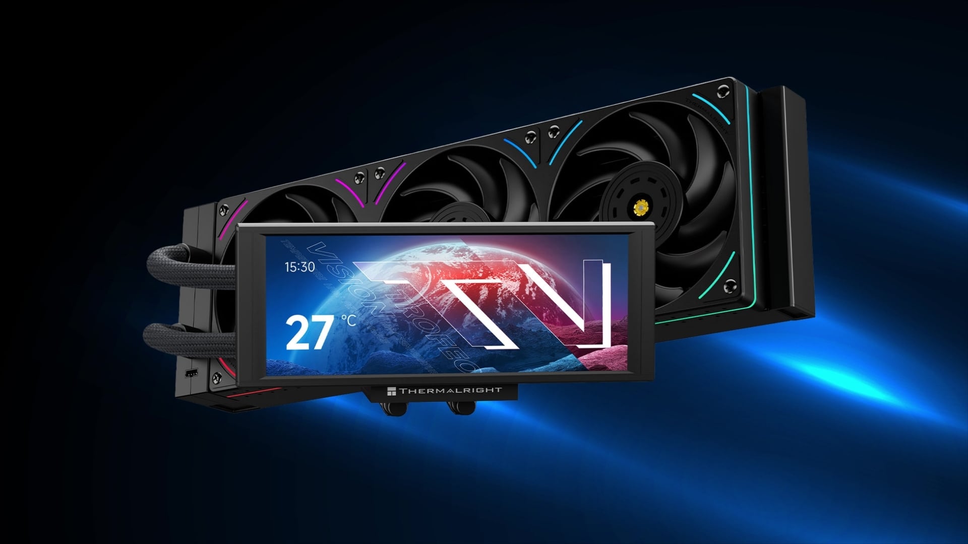 Tản Nhiệt Nước Thermalright Trofeo Vision 360 ARGB -&nbsp;hiệu năng và thiết kế hòa quyện thành một tổng thể hoàn chỉnh