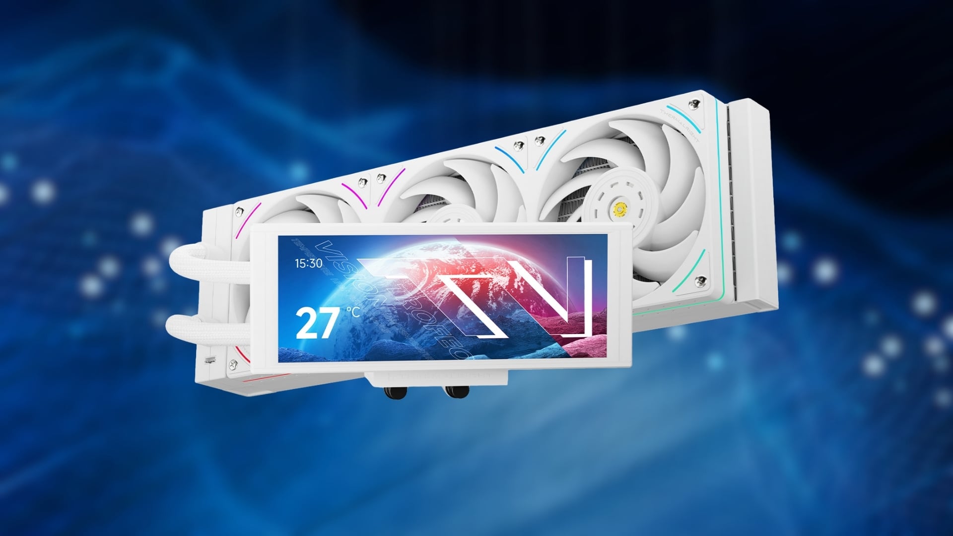 Tản Nhiệt Nước Thermalright Trofeo Vision 360 ARGB – Giải pháp làm mát cao cấp, kết hợp hiệu năng mạnh mẽ và thẩm mỹ hiện đại