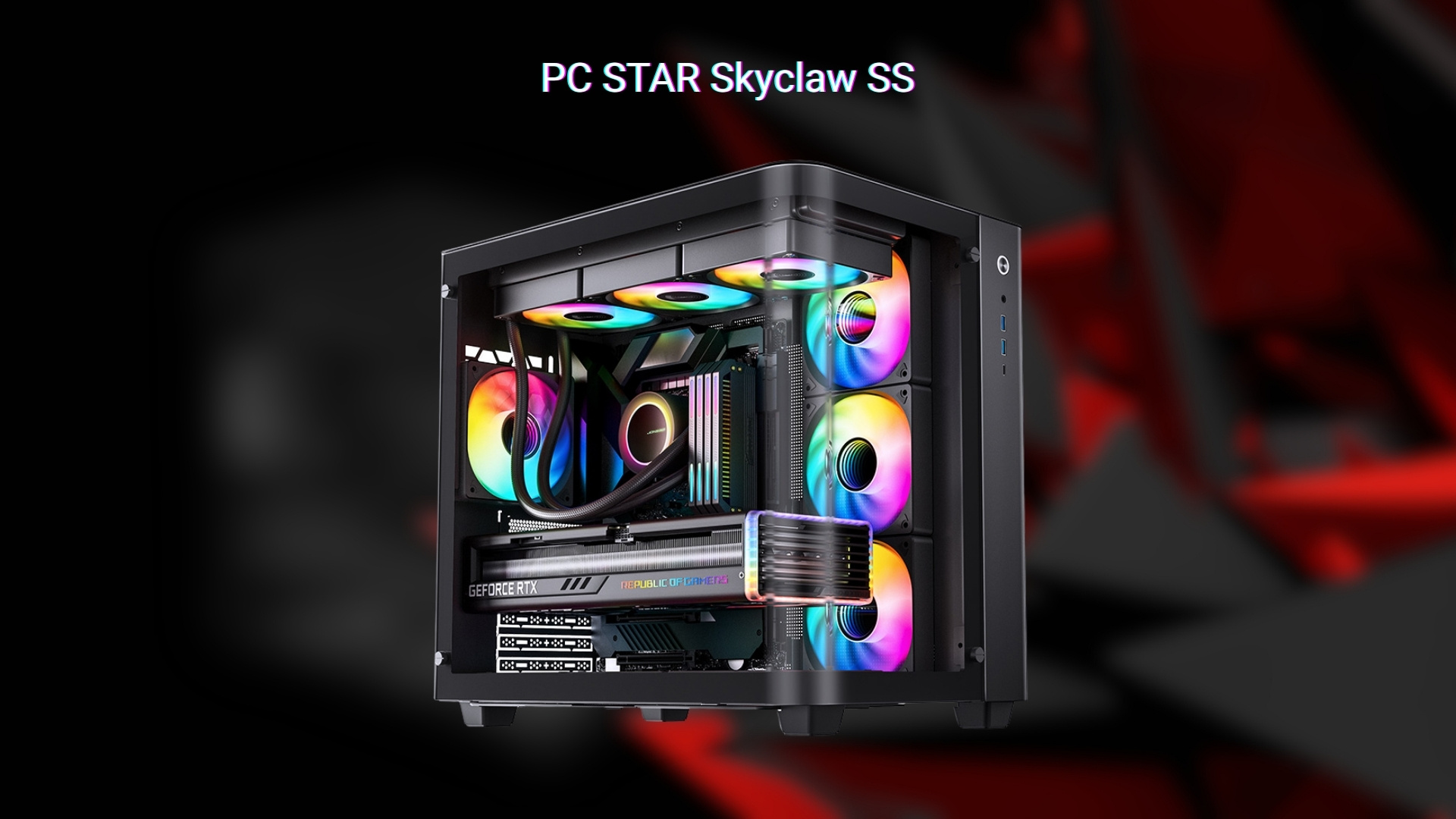PC STAR Skyclaw SS - Hiệu năng khủng, thiết kế đẹp, phù hợp gaming + đồ họa chuyên nghiệp