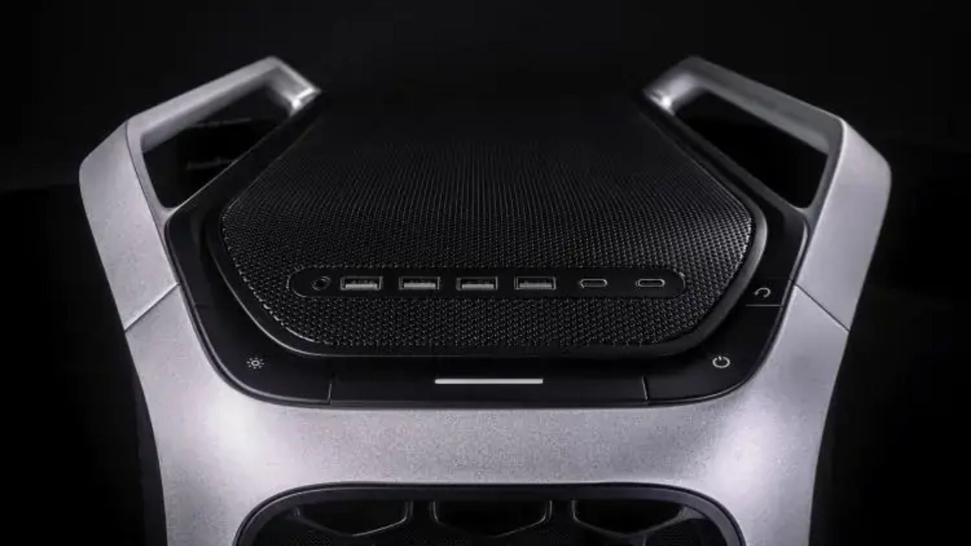 Case Cooler Master Cosmos Alpha Đen -  Kết nối hiện đại