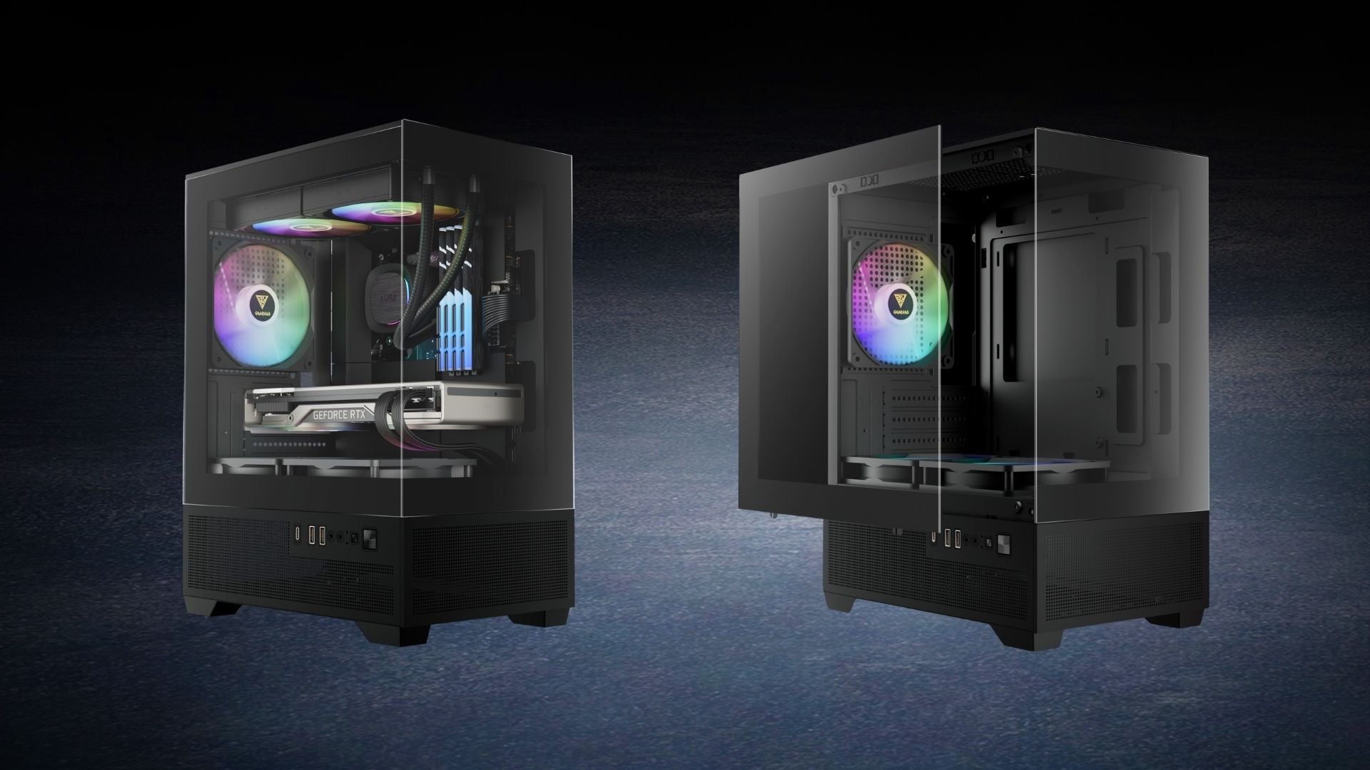 Thùng Máy Gamdias Aura GC9M Elite ARGB – Lựa Chọn Case Nhỏ Gọn, Toàn Cảnh