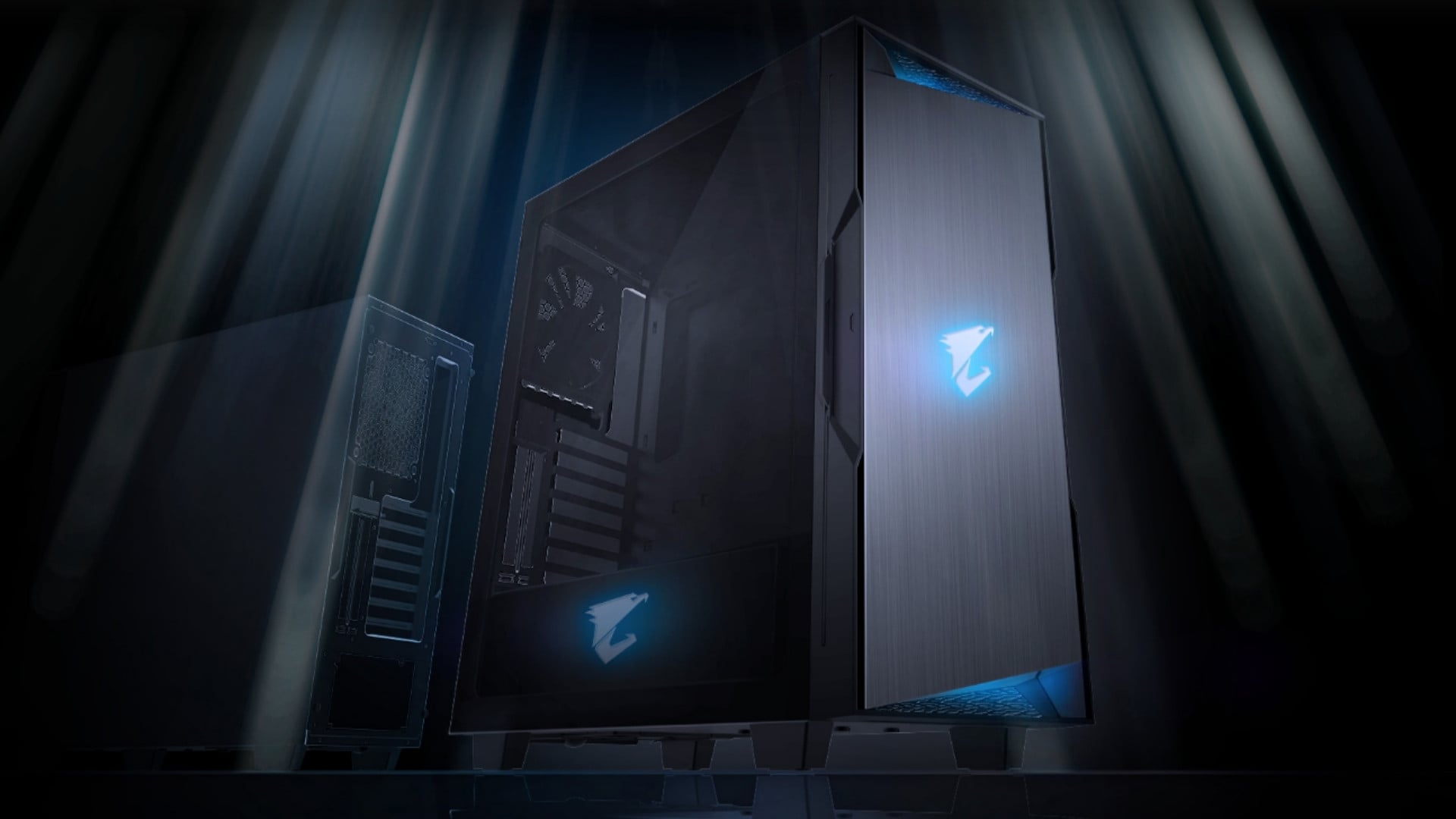 Thùng máy Gigabyte AORUS C300 Glass – Hỗ trợ đa dạng mainboard