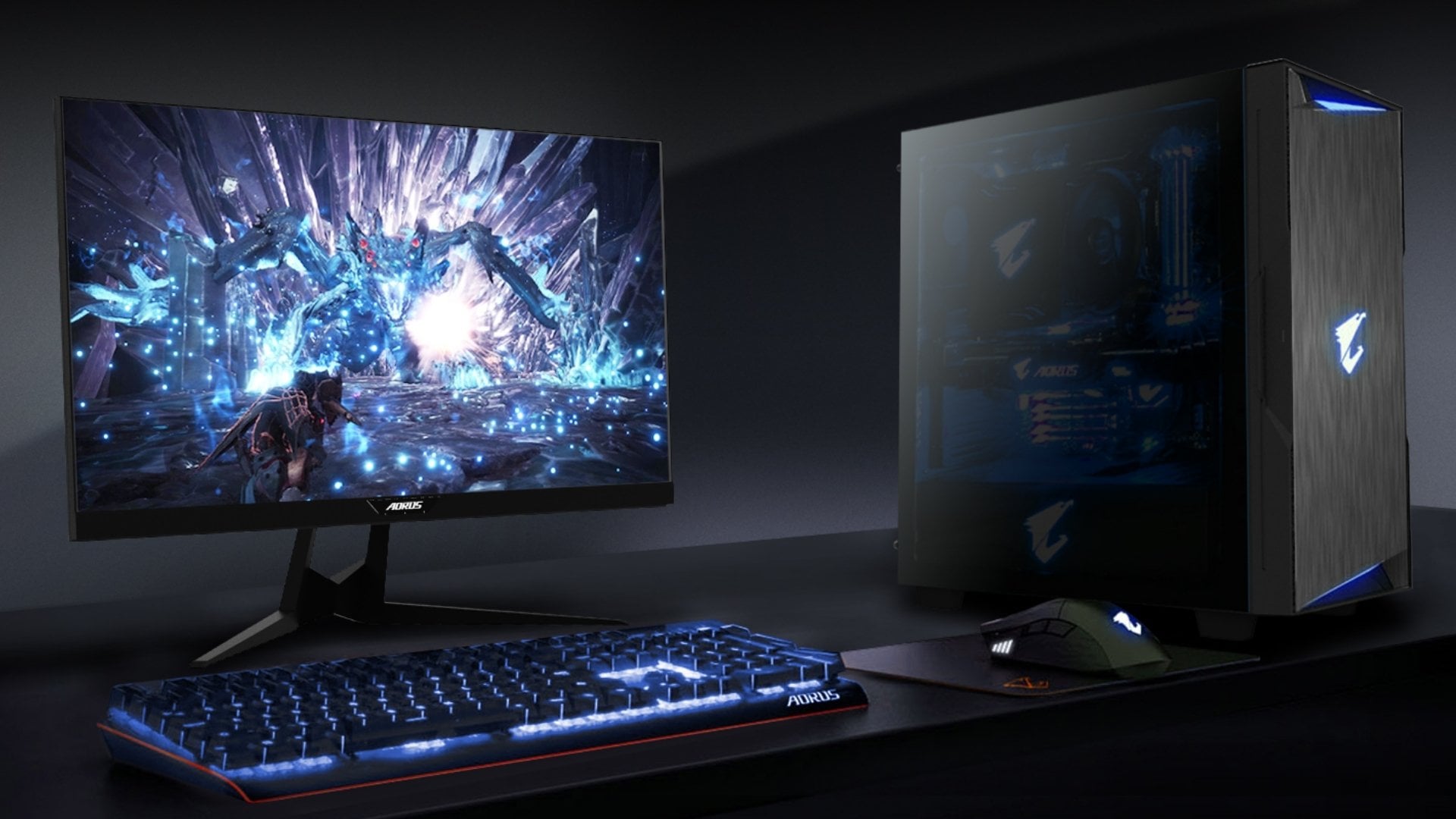 Thùng máy Gigabyte AORUS C300 Glass – Case ATX cao cấp cho PC gaming mạnh mẽ