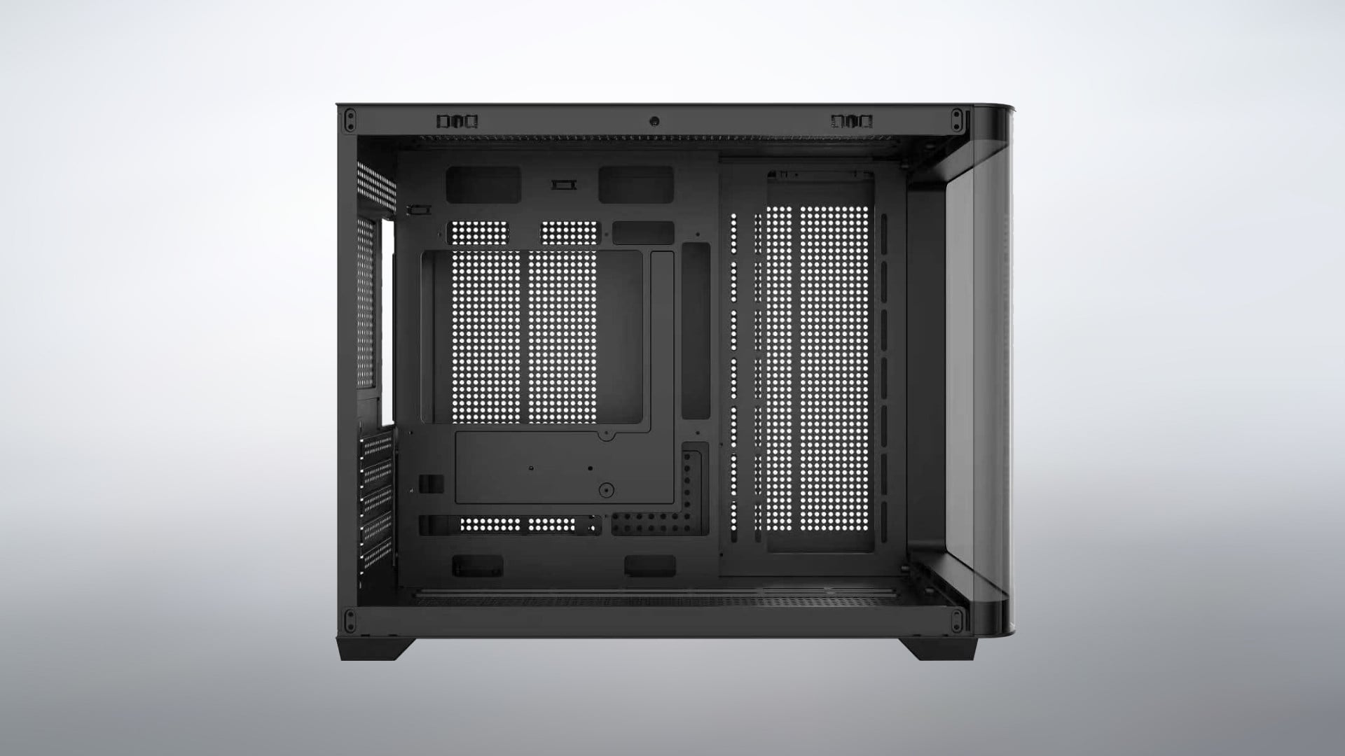 Thùng máy LinkTech Siren M Đen - Hỗ trợ radiator lên đến 360mm