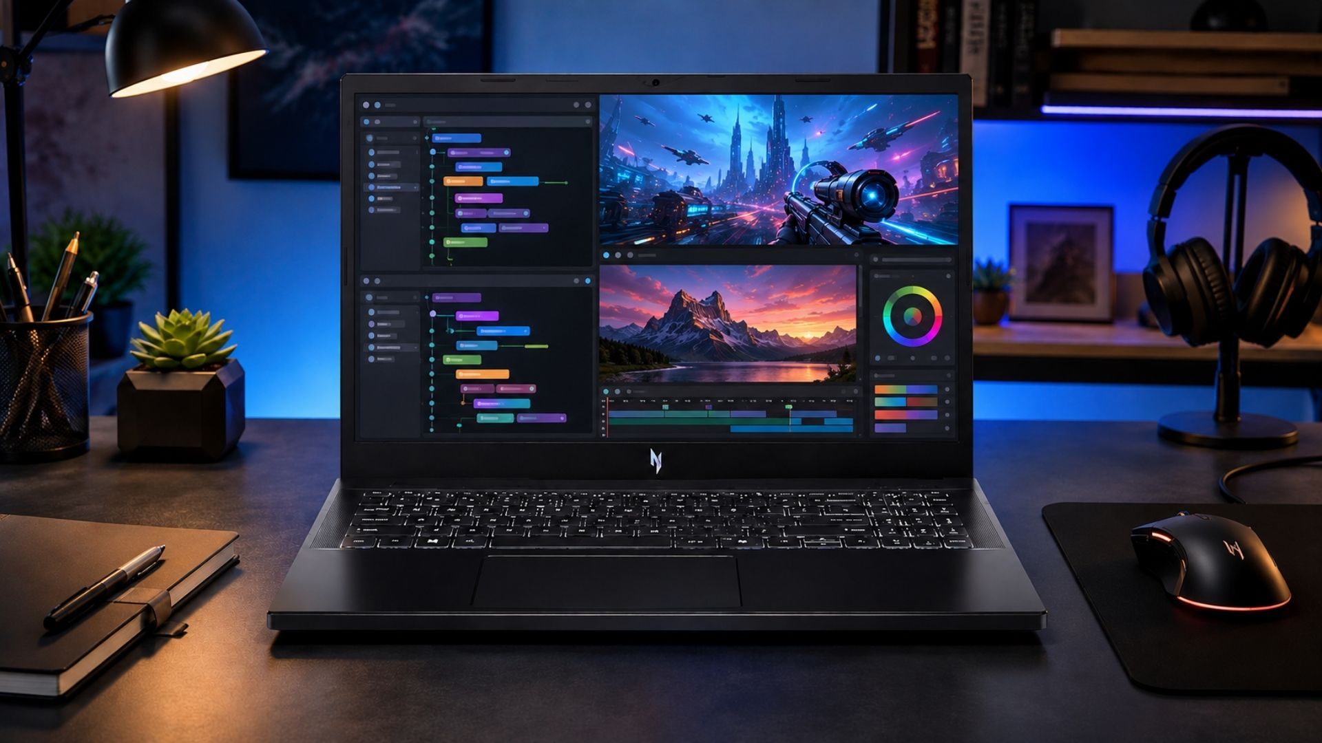 Laptop Acer Nitro ProPanel ANV15-41-R7CR - Cân bằng học tập và giải trí