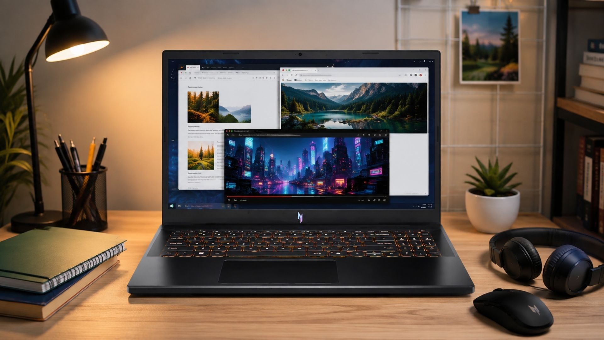 Laptop Acer Nitro ProPanel ANV15-52-74UM - Màn hình 15.6 inch dễ làm quen