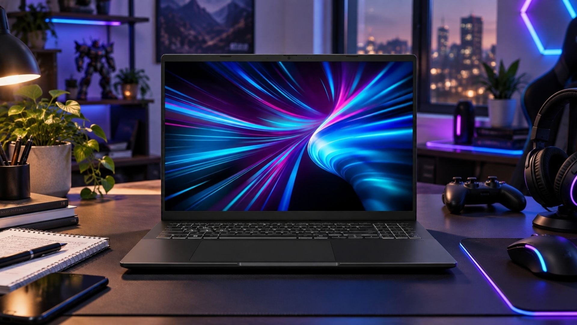 laptop gaming ASUS V16 V3607VH-RP025W kết hợp Core 7 240H, 16GB DDR5 và RTX 5050 8GB