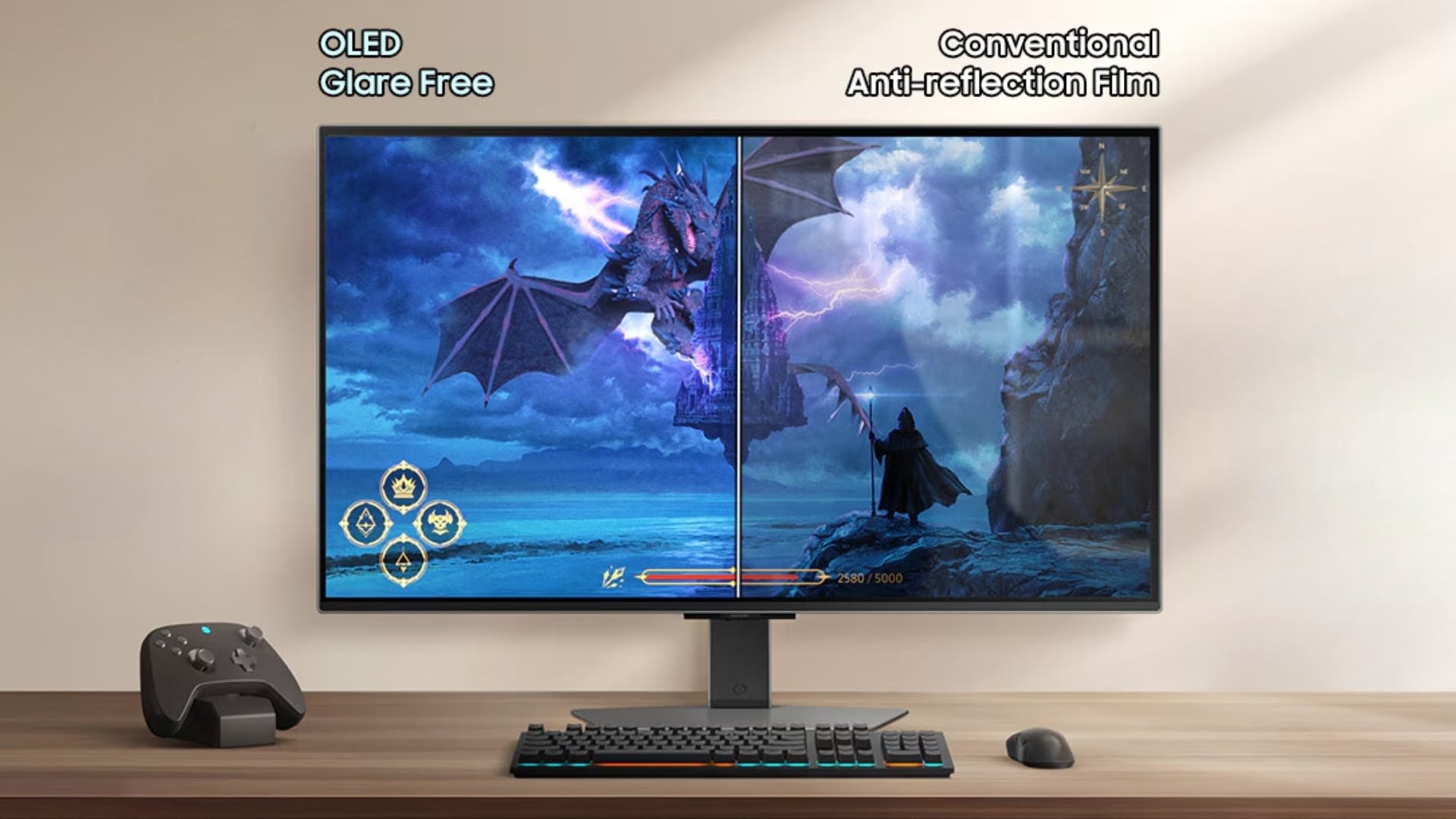 Màn hình Samsung Odyssey OLED G8 G81SF LS32FG812SEXXV - lớp phủ Glare-Free