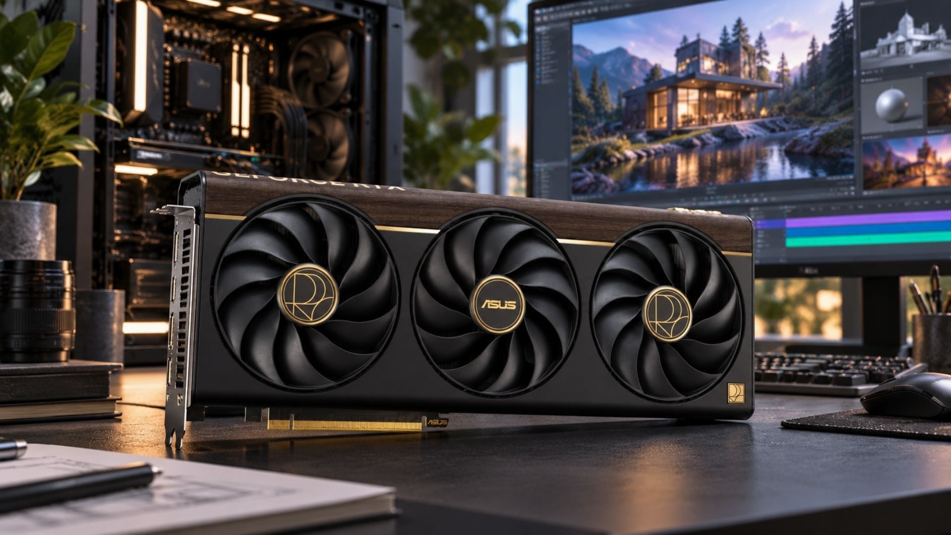 Card màn hình, hay còn gọi là GPU (Graphics Processing Unit)