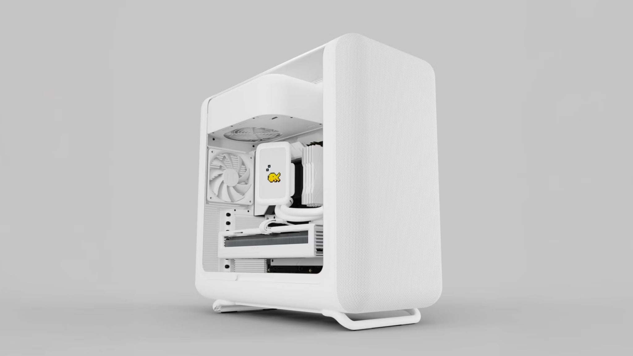 HYTE X50 Snow White - Thiết kế cao cấp