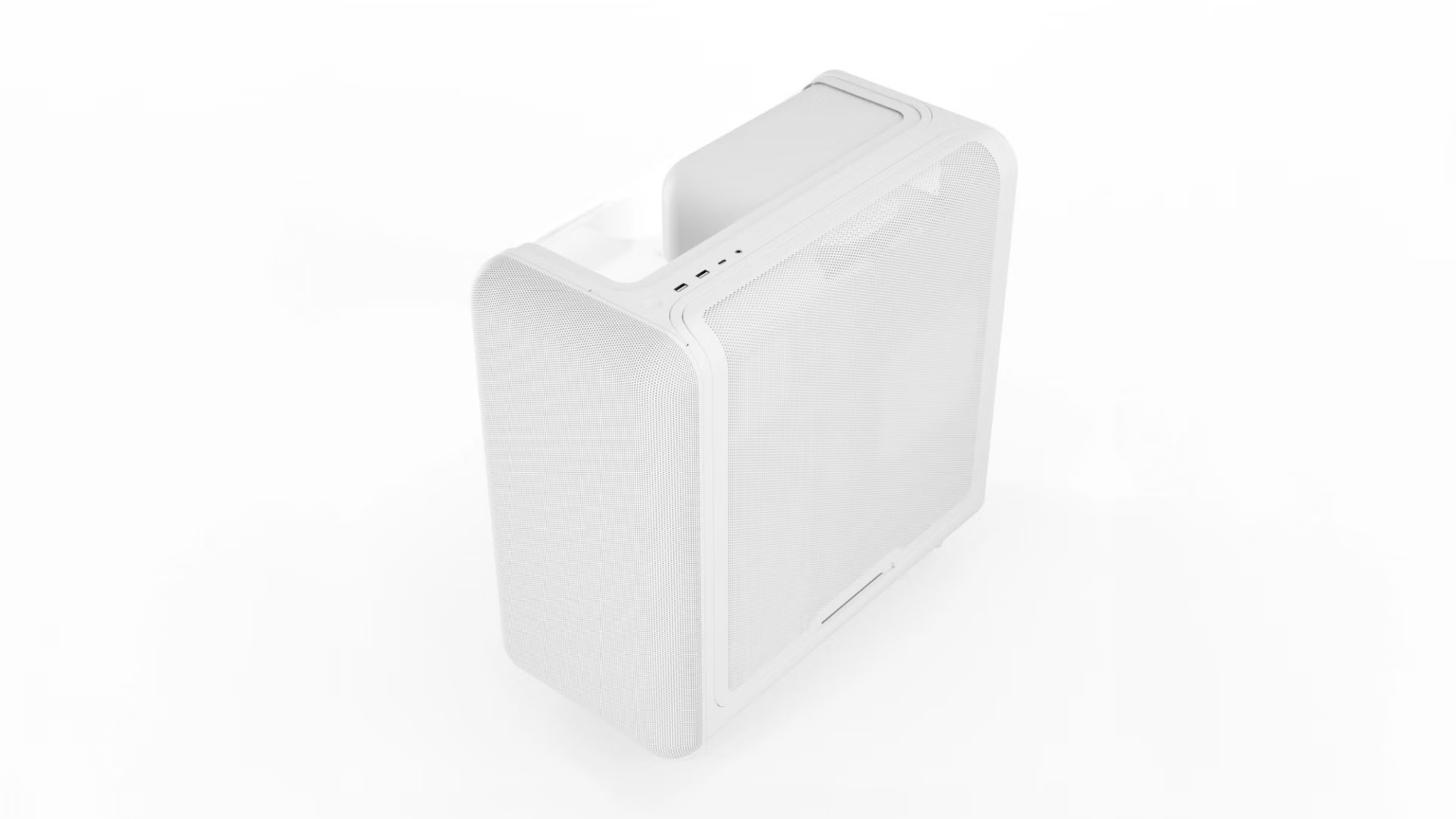 HYTE X50 Snow White - Hệ thống thông gió tối ưu