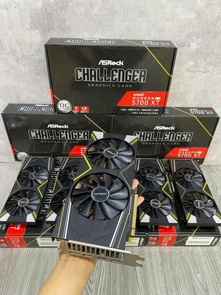 VGA AMD ASROCK RX5700XT CHALLENGER D 8G OC 2 FAN – TINHOCNGOISAO.COM