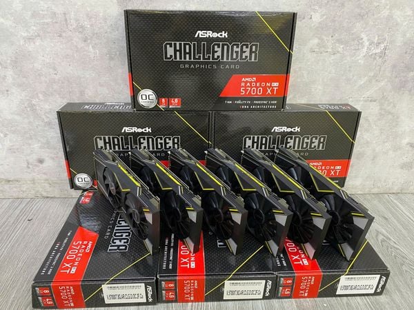 VGA AMD ASROCK RX5700XT CHALLENGER D 8G OC 2 FAN – TINHOCNGOISAO.COM