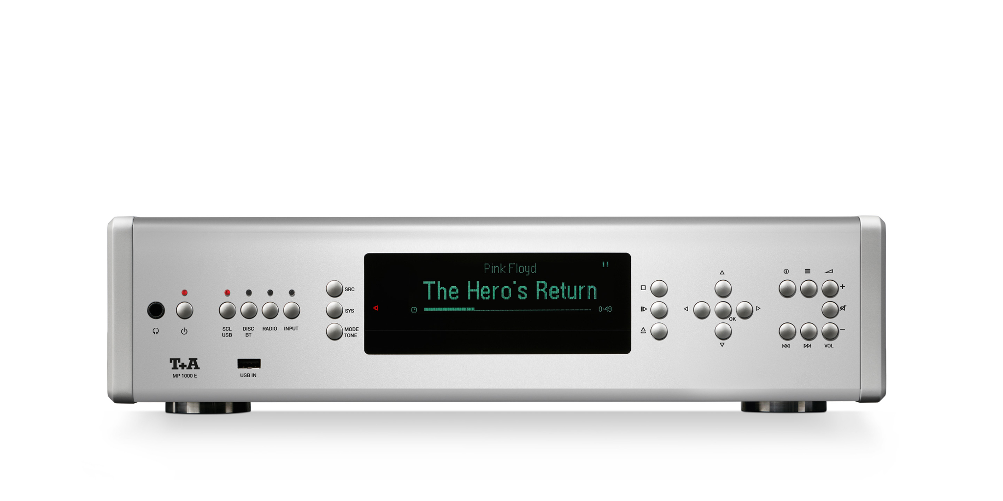 T+A MP 1000 E Multi Source Player màu bạc