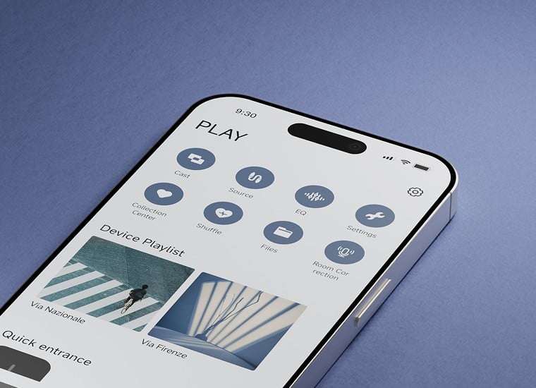 Ứng dụng Eversolo Control cho Play