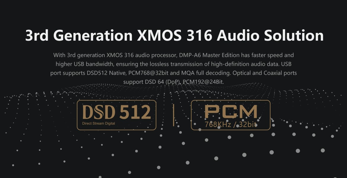 Eversolo DMP-A6 Master Edition – Giải pháp âm thanh XMOS 316 thế hệ thứ 3