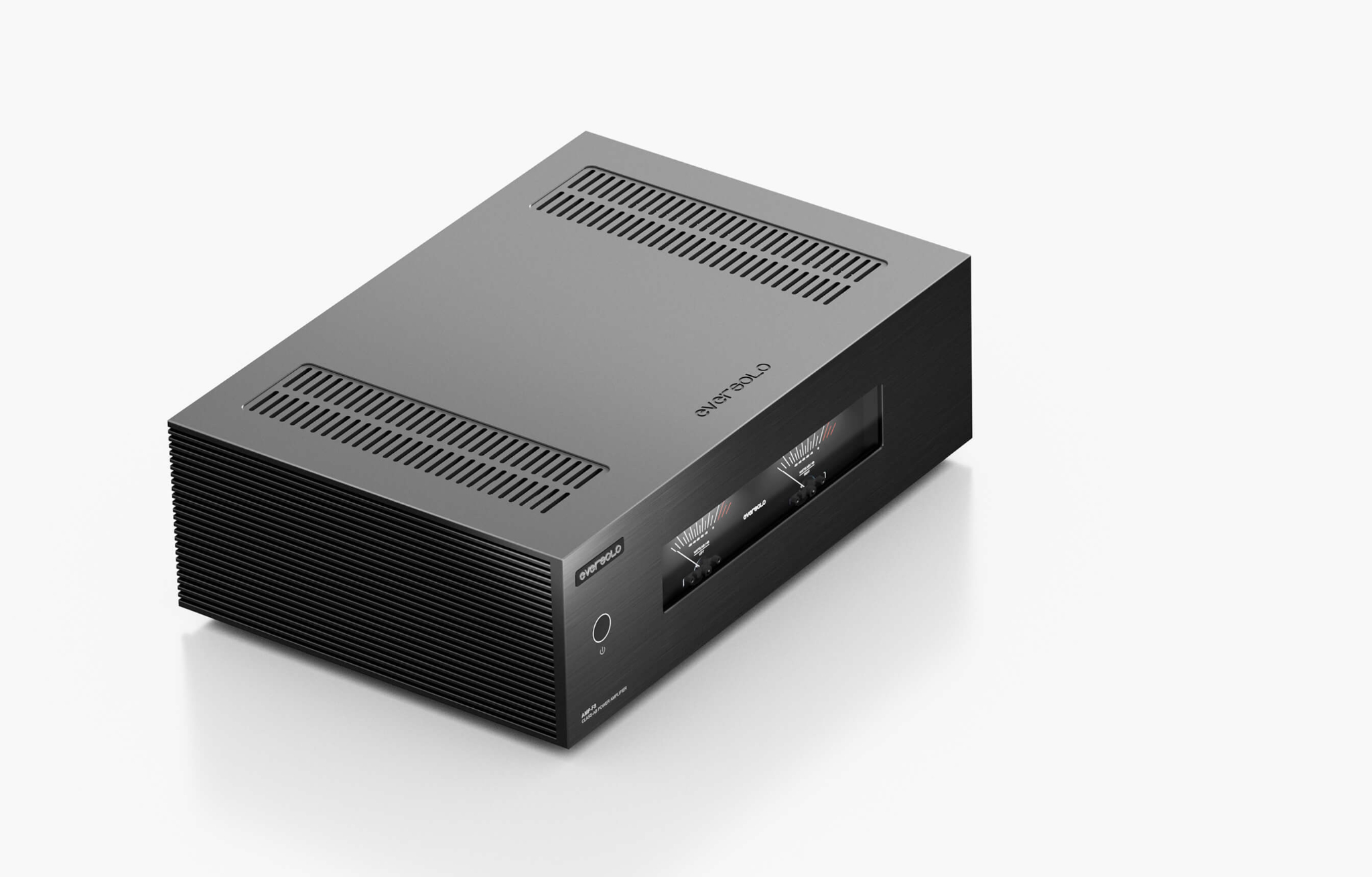 Góc nhìn từ trên của chassis Eversolo AMP-F8