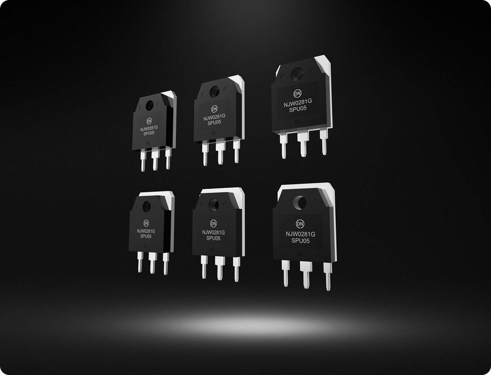 Các transistor công suất dòng cao sử dụng trong AMP-F8