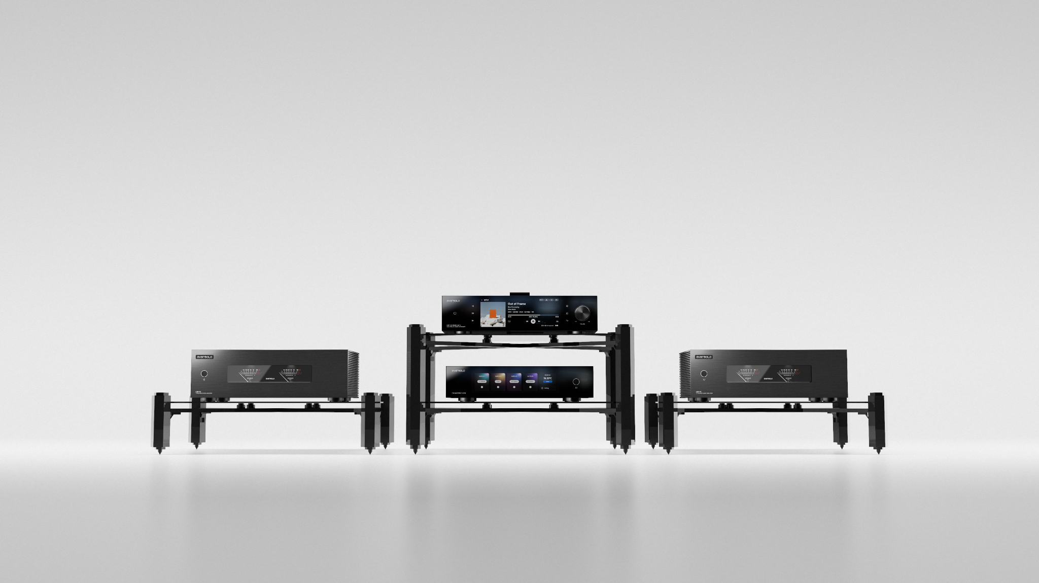 Các cấu hình hệ thống sử dụng Eversolo AMP-F8
