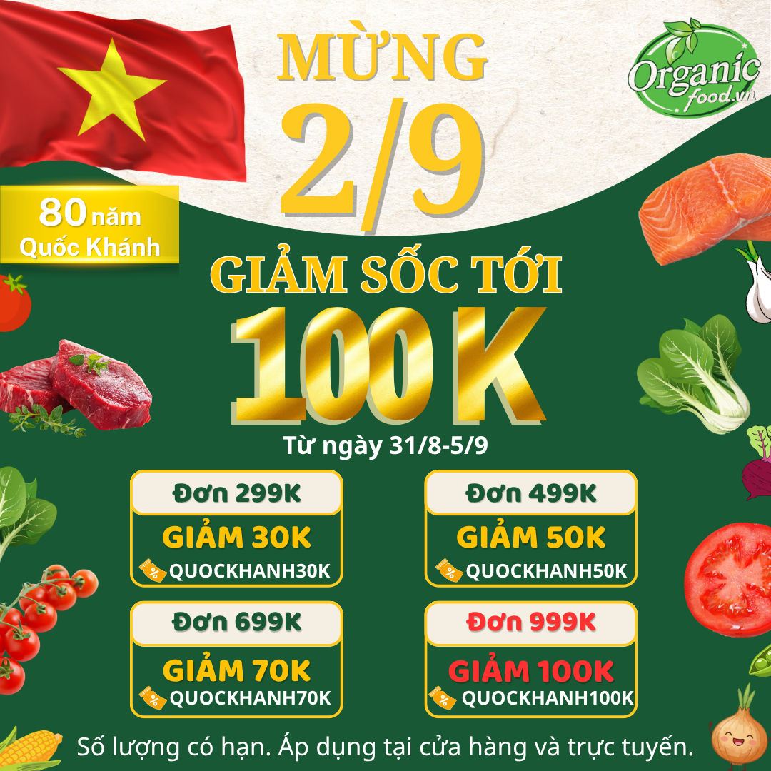Ưu đãi dịp Quốc Khánh - Đại lễ an lành - Săn Deal thật nhanh!!!